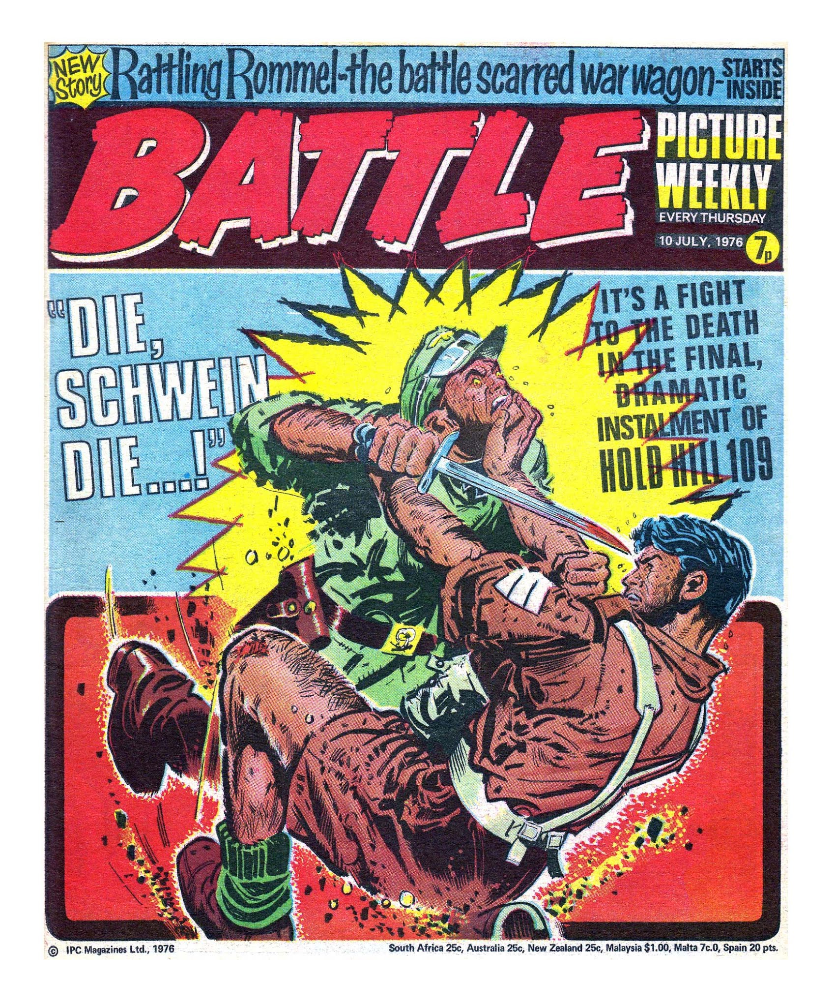 Read online Battle Picture Weekly comic -  Issue #71 - 1