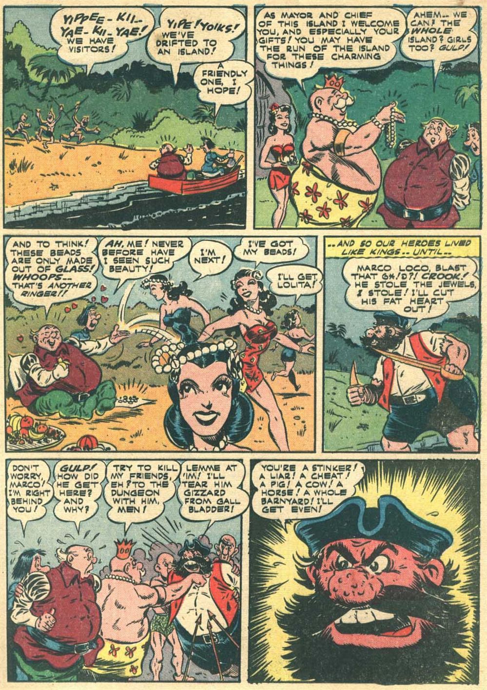 Read online Pep Comics comic -  Issue #44 - 45