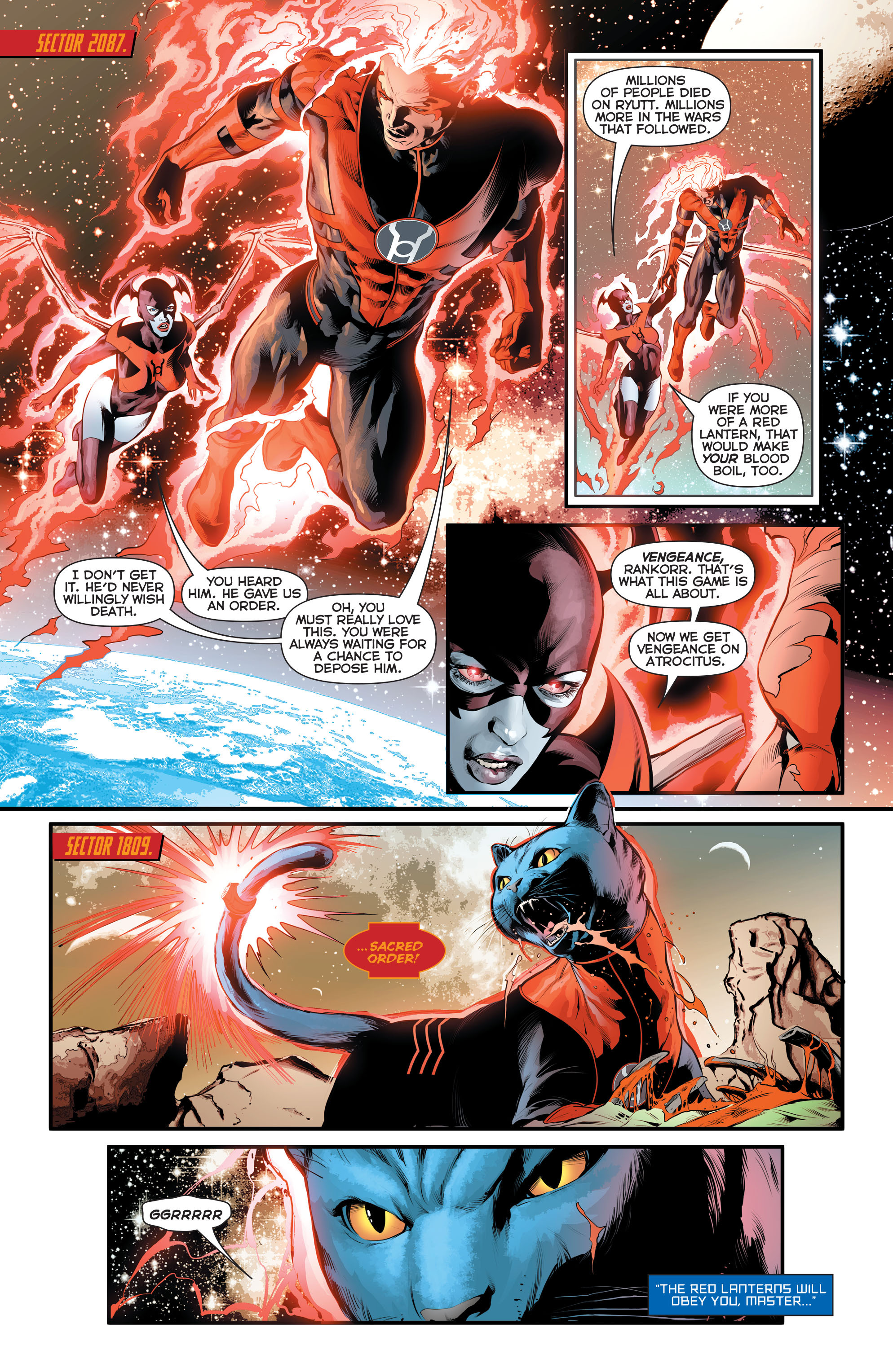Read online Green Lantern: The Wrath of the First Lantern comic -  Issue # TPB - 243