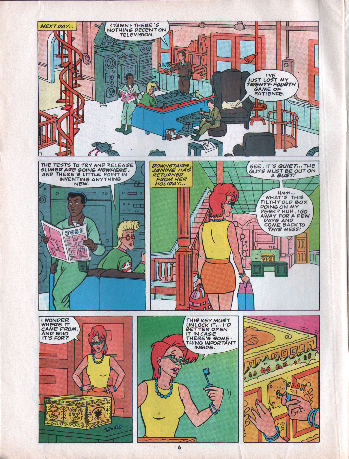 Read online The Real Ghostbusters comic -  Issue #78 - 6