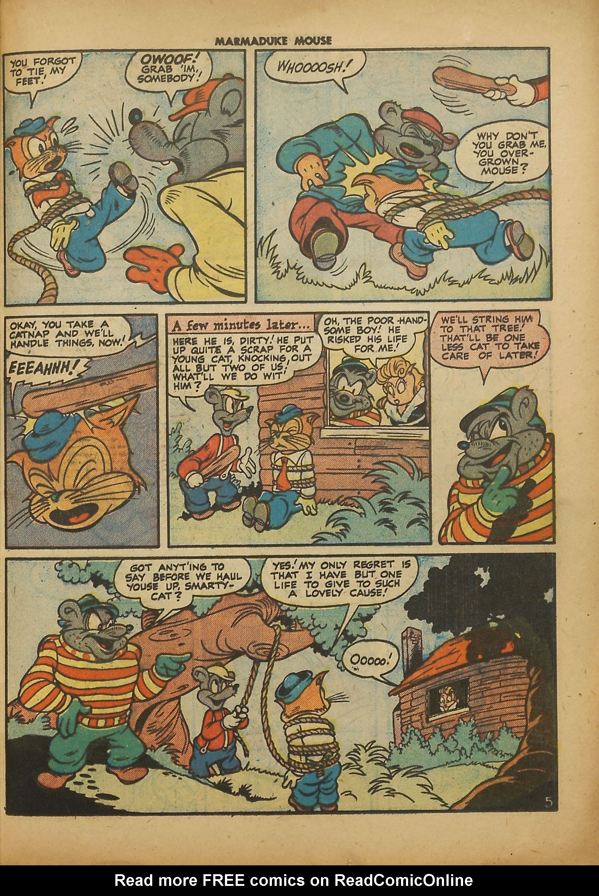 Read online Marmaduke Mouse comic -  Issue #11 - 36