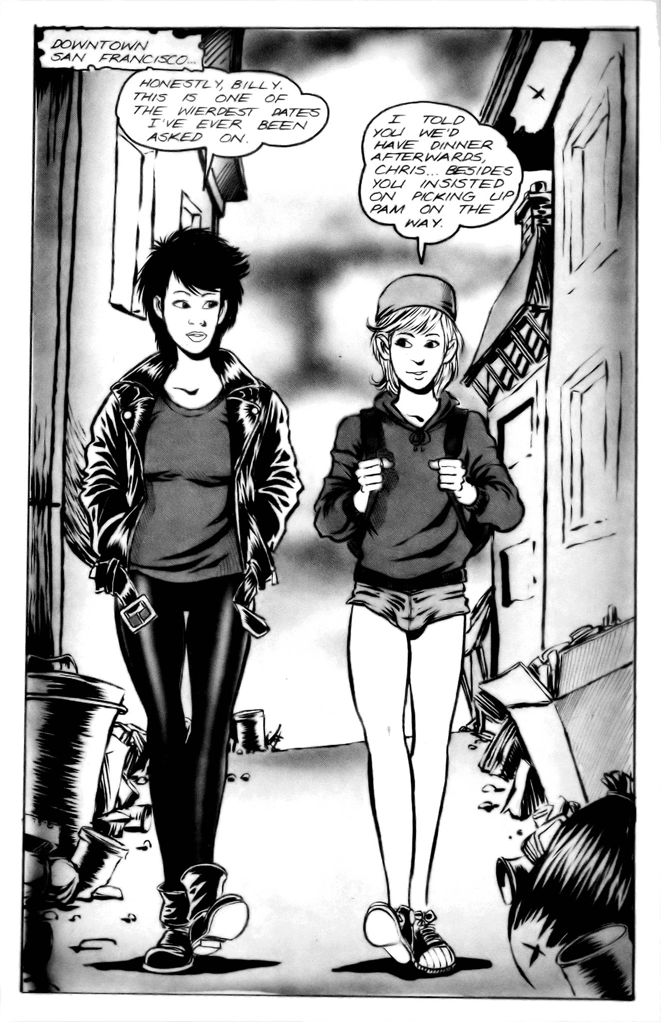 Read online Leather & Lace (1989) comic -  Issue #13 - 3