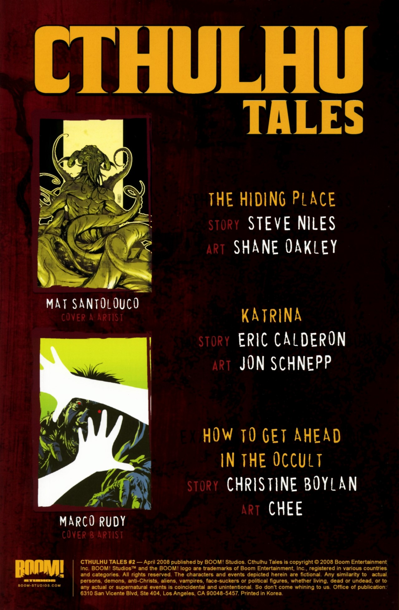 Read online Cthulhu Tales comic -  Issue #2 - 3