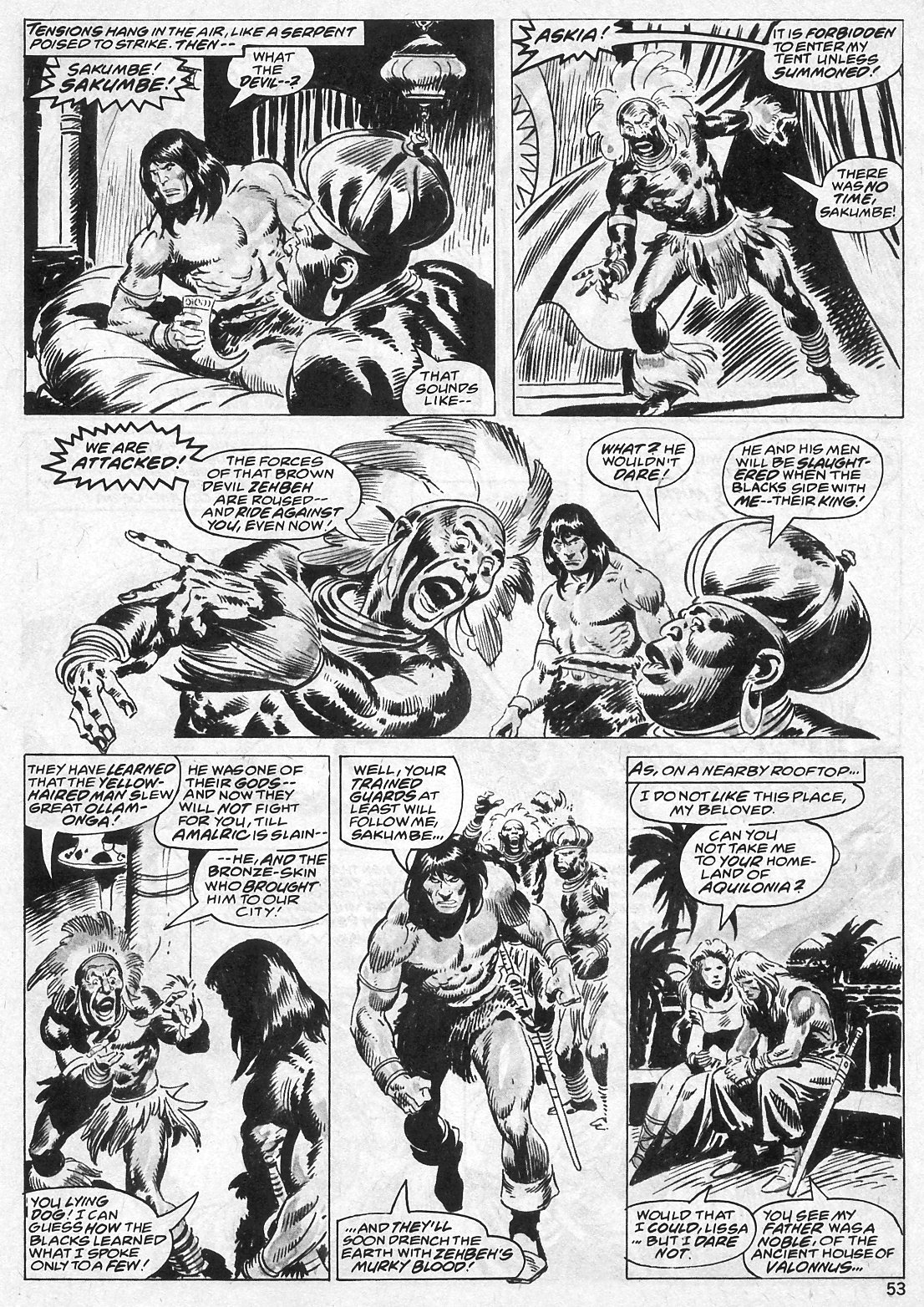 The Savage Sword Of Conan Issue #21 #22 - English 53