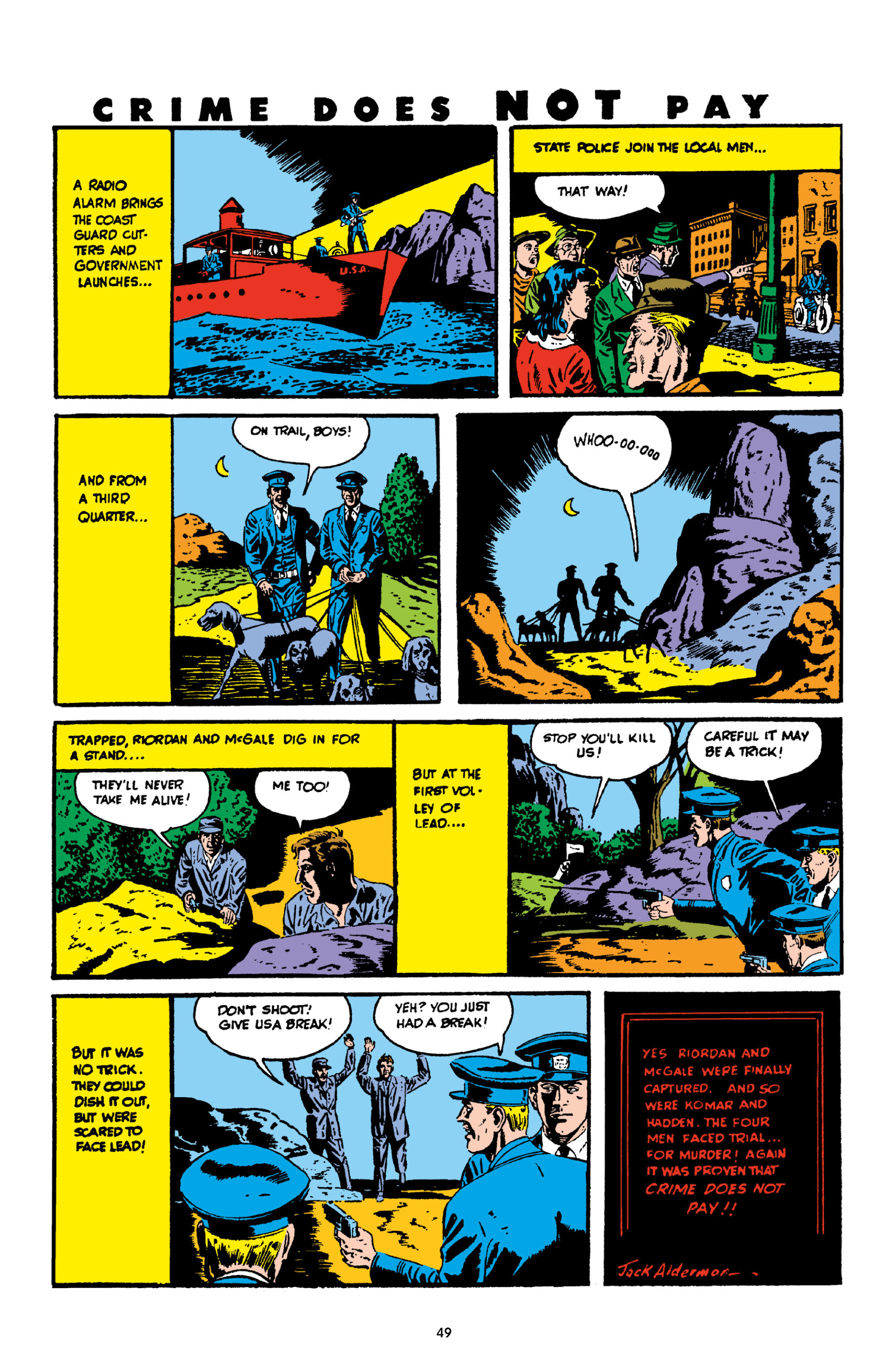 Read online Crime Does Not Pay Archives comic -  Issue # TPB 3 (Part 1) - 49