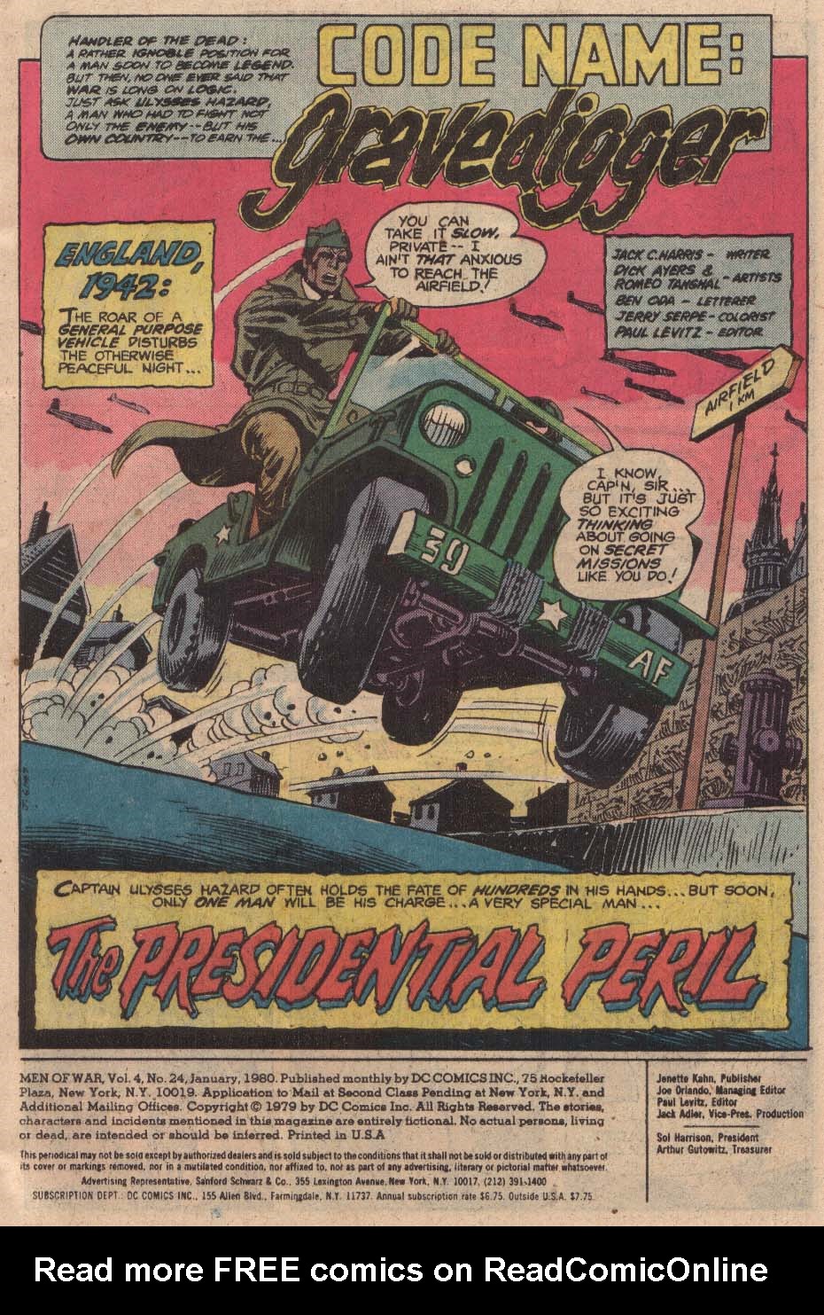 Read online Men of War comic -  Issue #24 - 2