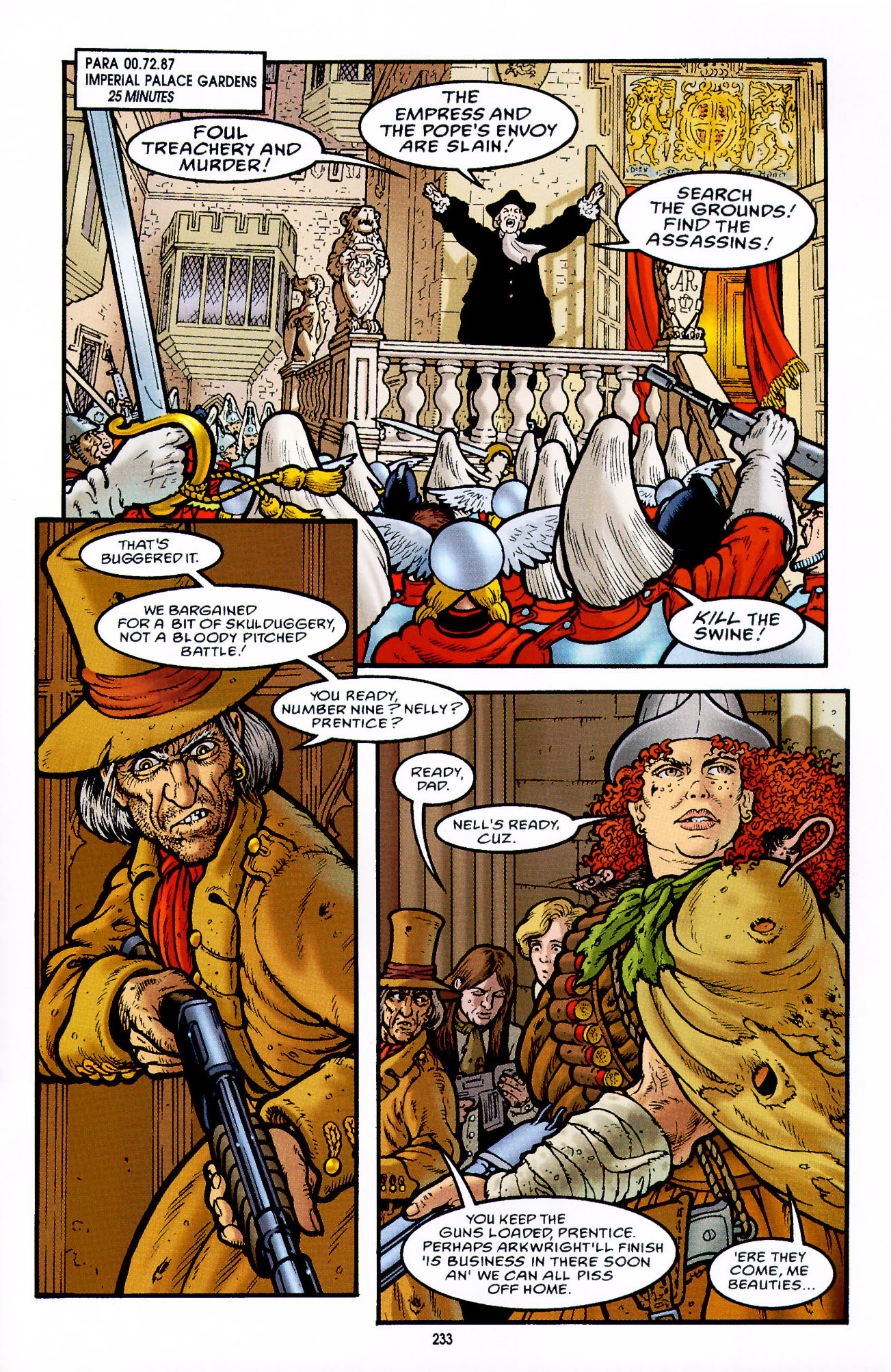 Read online Heart of Empire comic -  Issue #8 - 9