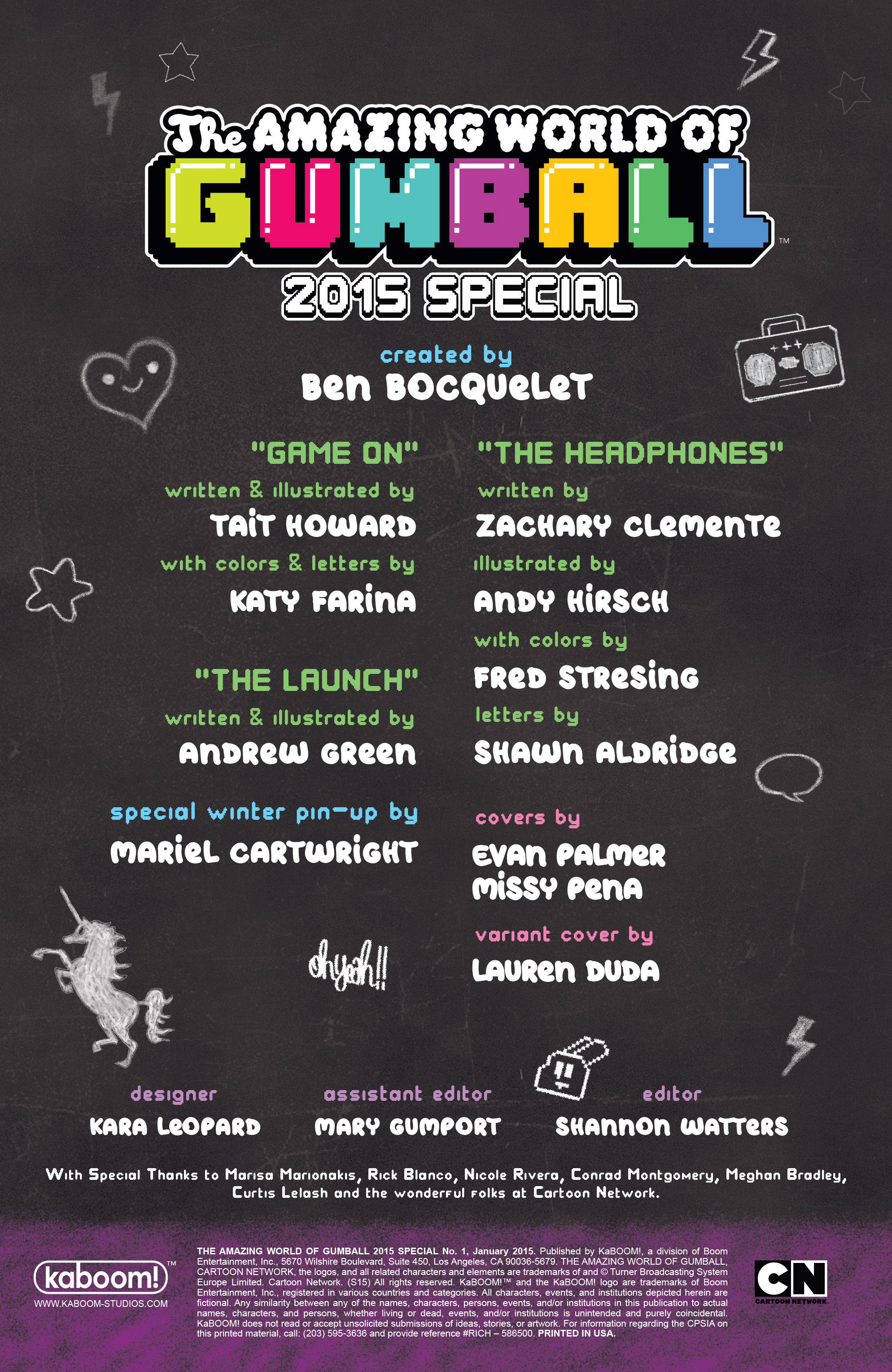 Read online The Amazing World of Gumball 2015 Special comic -  Issue # Full - 2