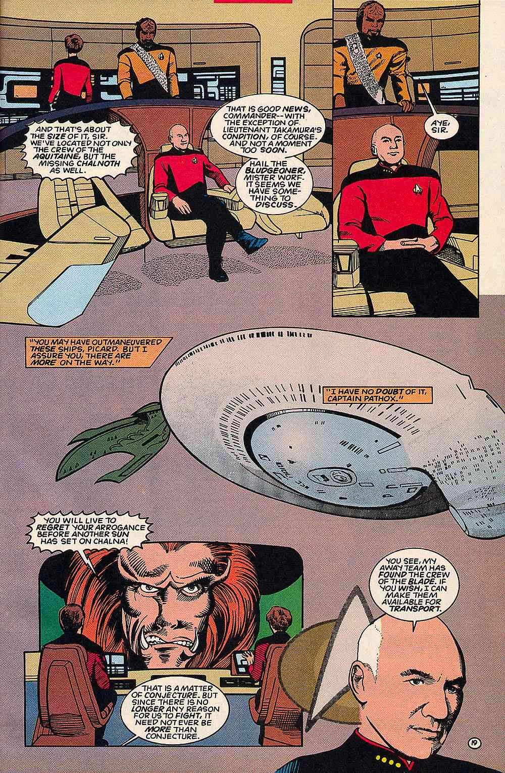 Read online Star Trek: The Next Generation (1989) comic -  Issue #61 - 19