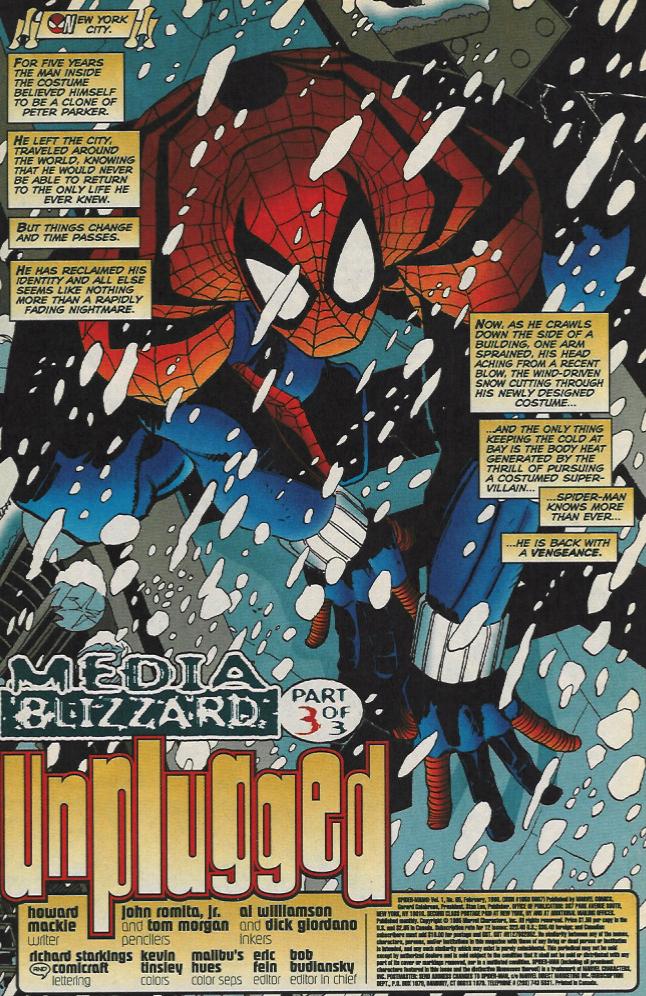 Read online Spider-Man (1990) comic -  Issue #65 - Unplugged - 2