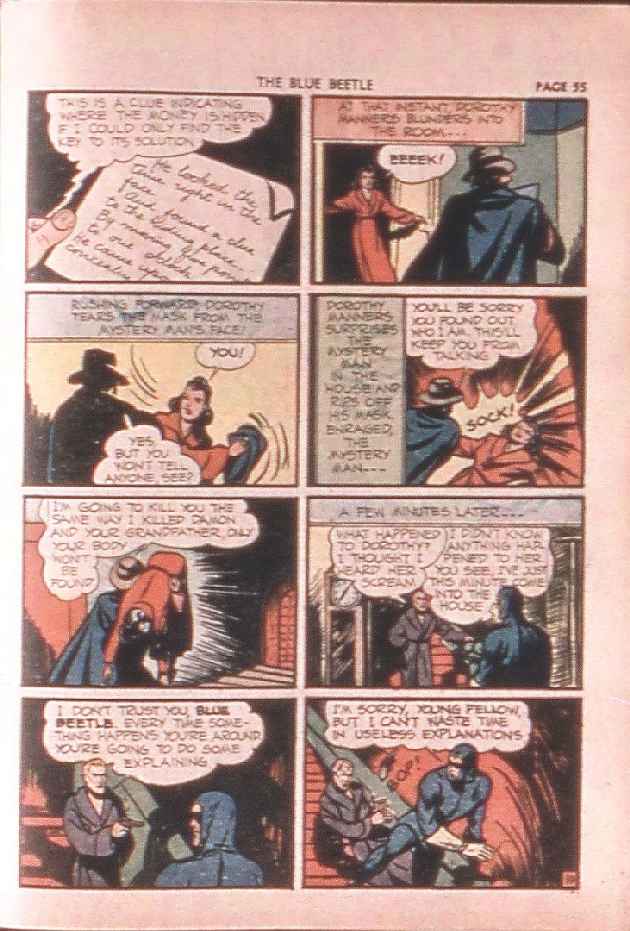 Read online The Blue Beetle comic -  Issue #7 - 56