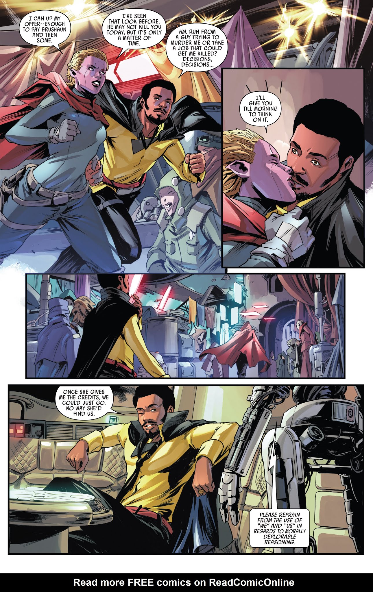 Read online Star Wars: Lando: Double Or Nothing comic -  Issue #1 - 11