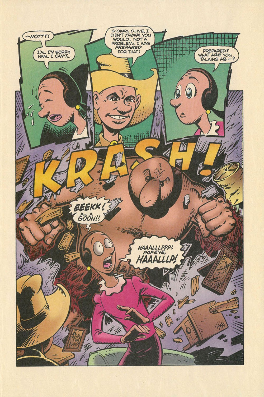 Read online The Wedding of Popeye & Olive comic -  Issue # Full - 5