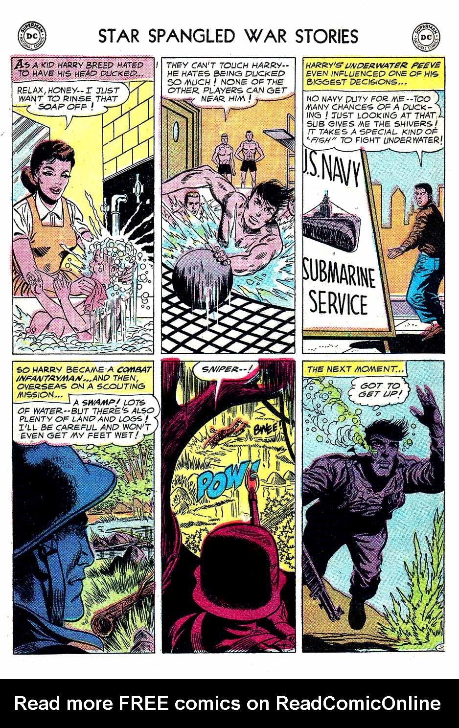 Read online Star Spangled War Stories (1952) comic -  Issue #56 - 4