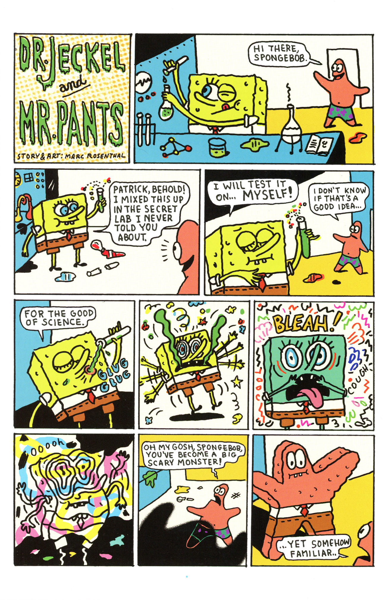 Read online SpongeBob Comics comic -  Issue #25 - 35