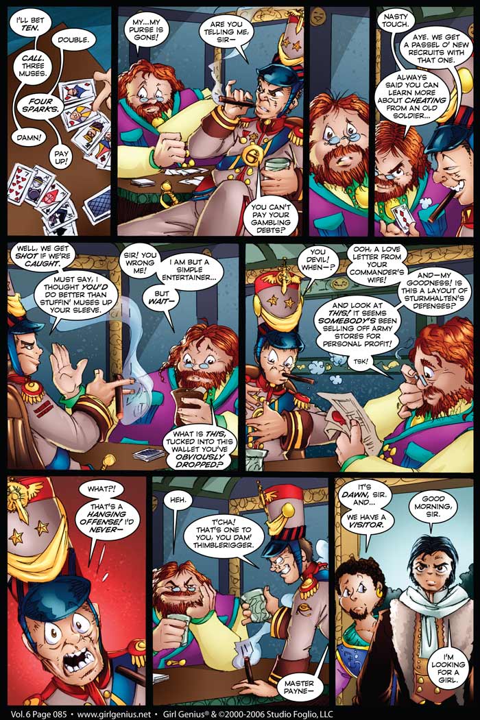 Read online Girl Genius (2002) comic -  Issue #6 - 86