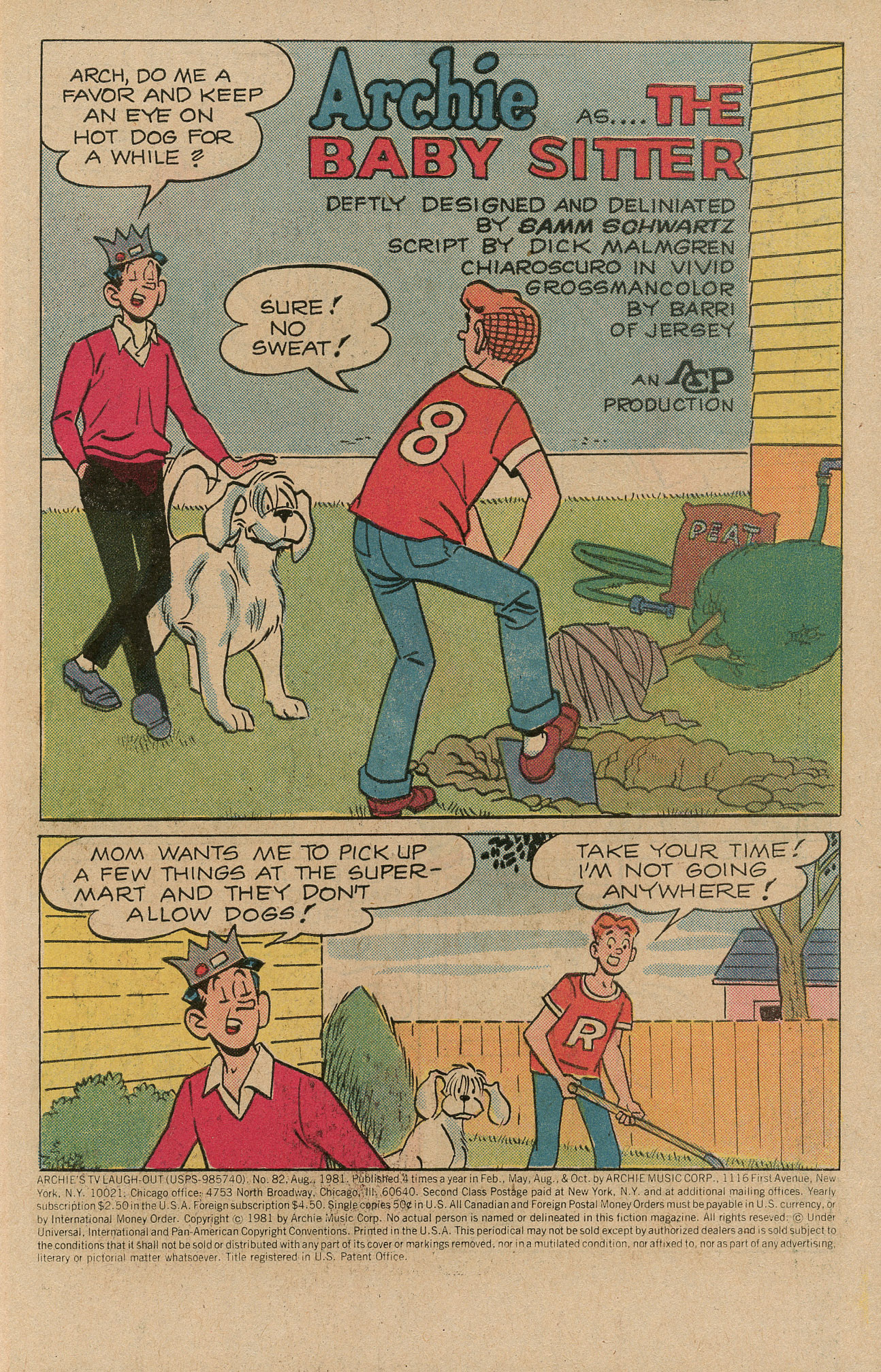 Read online Archie's TV Laugh-Out comic -  Issue #82 - 3