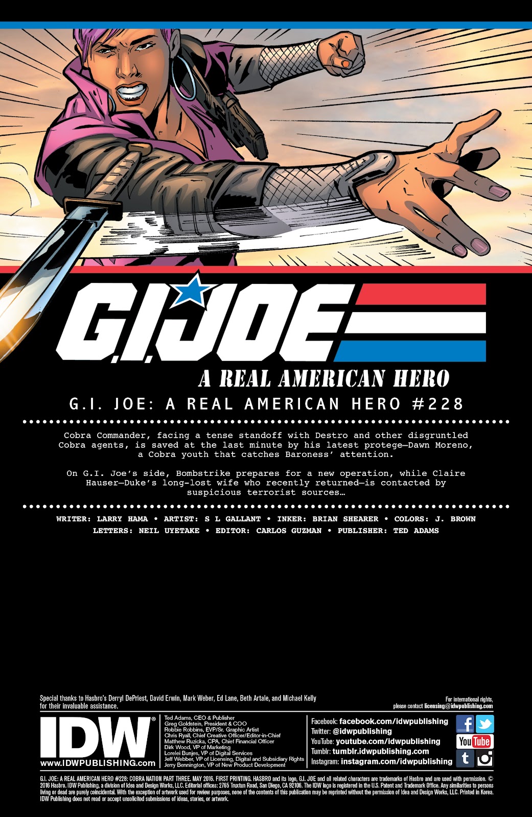G.I. Joe: A Real American Hero issue 228 - Page 3