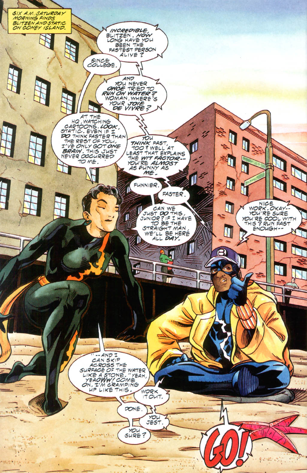 Read online Heroes (1996) comic -  Issue #4 - 6