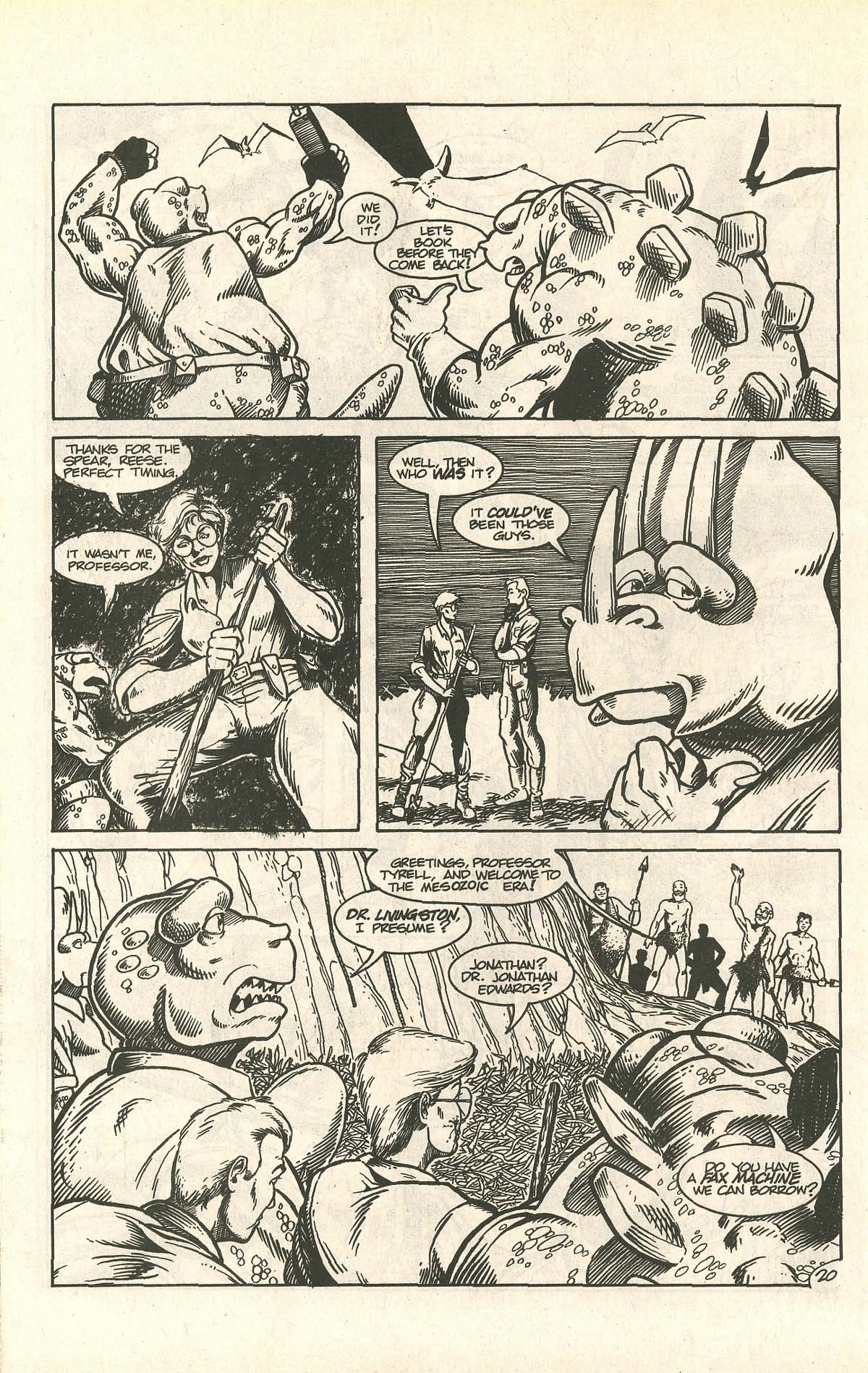 Read online Dinosaurs For Hire (1988) comic -  Issue #9 - 26