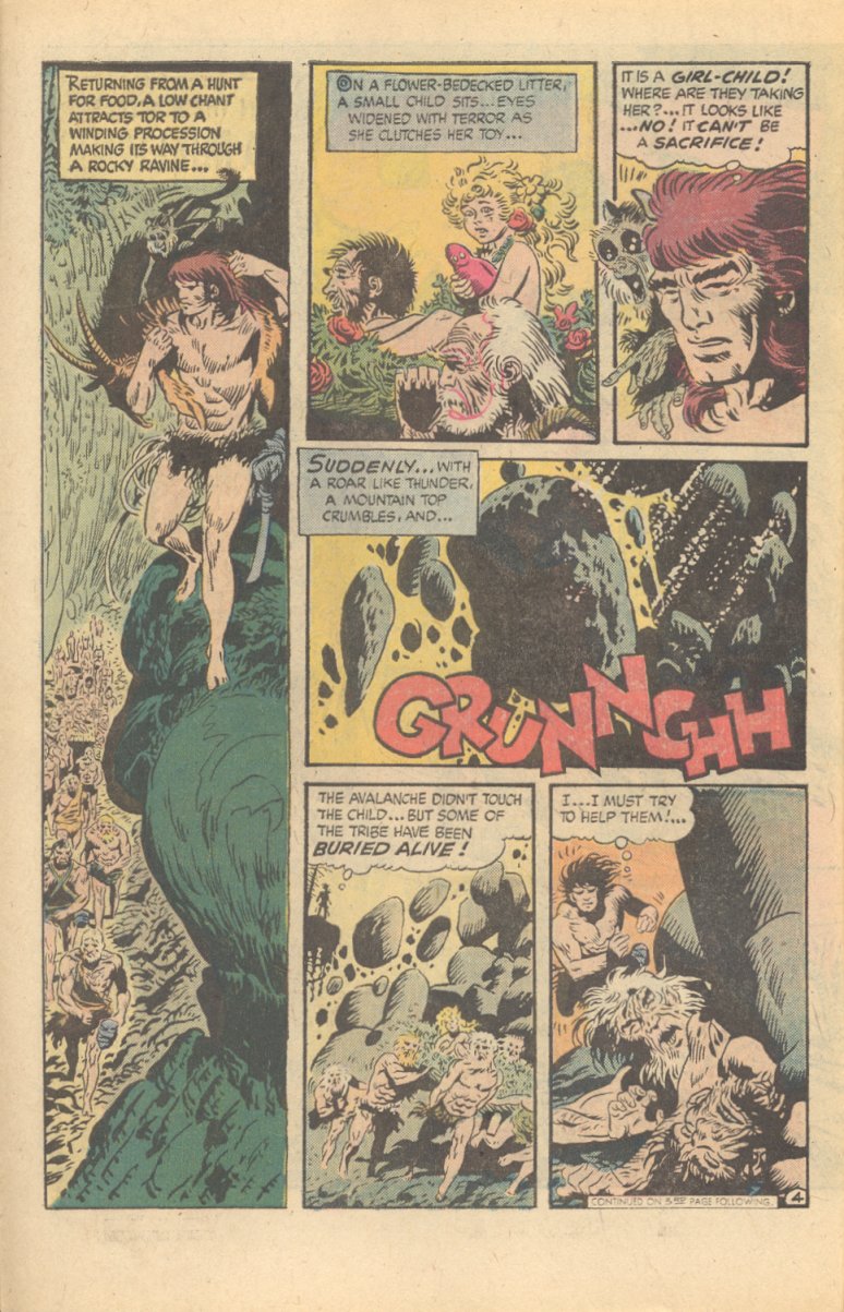 Read online Tor (1975) comic -  Issue #4 - 4
