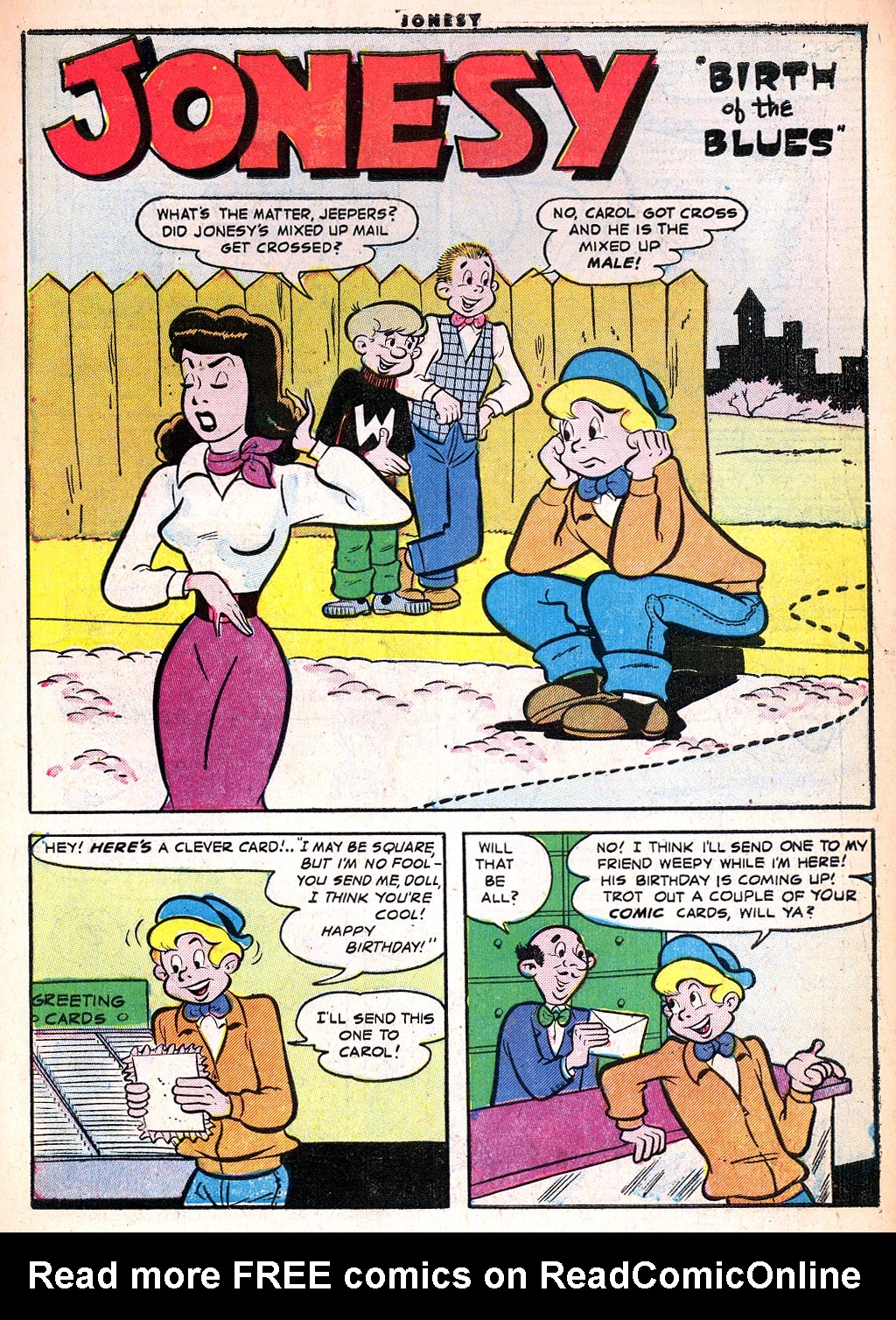 Read online Jonesy (1953) comic -  Issue #3 - 3