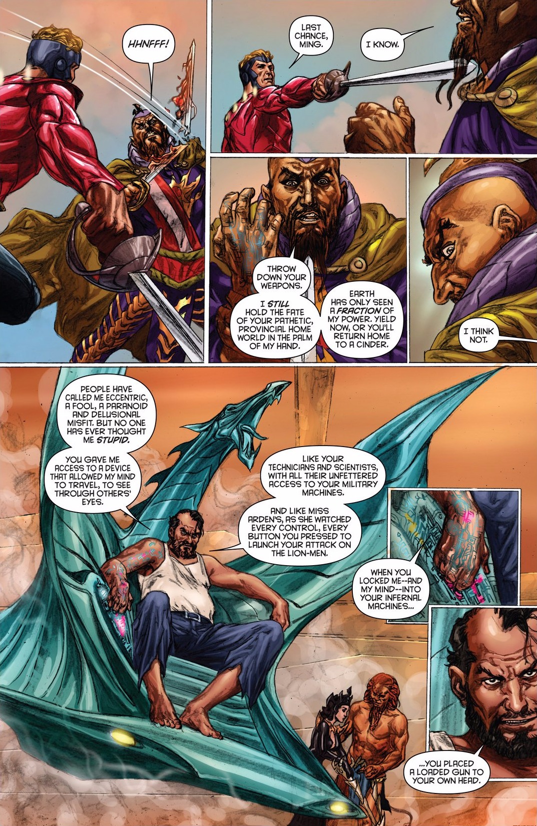 Read online Flash Gordon: Zeitgeist comic -  Issue # TPB - 176
