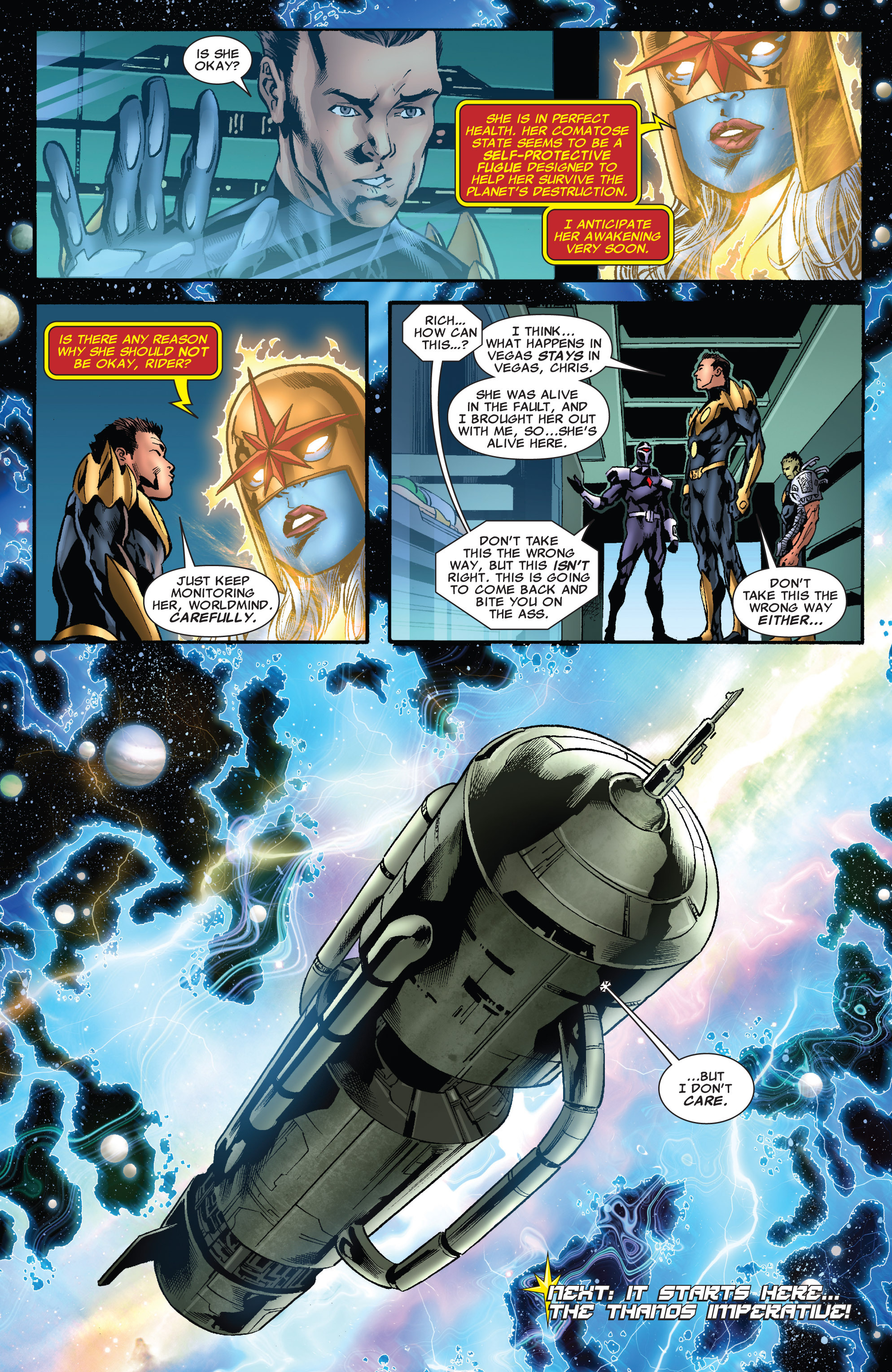 Read online Nova (2007) comic -  Issue #35 - 23