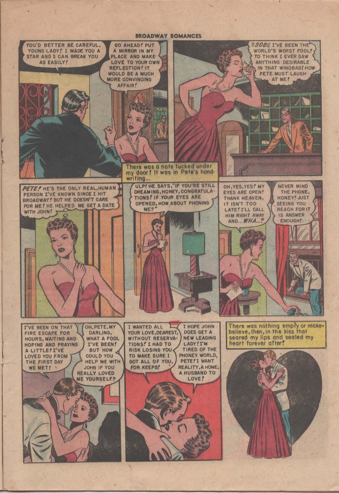 Read online Broadway Romances comic -  Issue #2 - 17