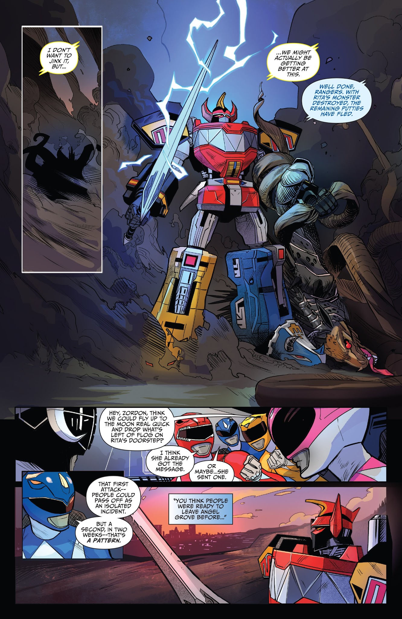 Read online Saban's Go Go Power Rangers comic -  Issue #4 - 19