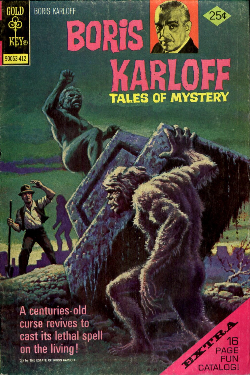 Read online Boris Karloff Tales of Mystery comic -  Issue #58 - 1