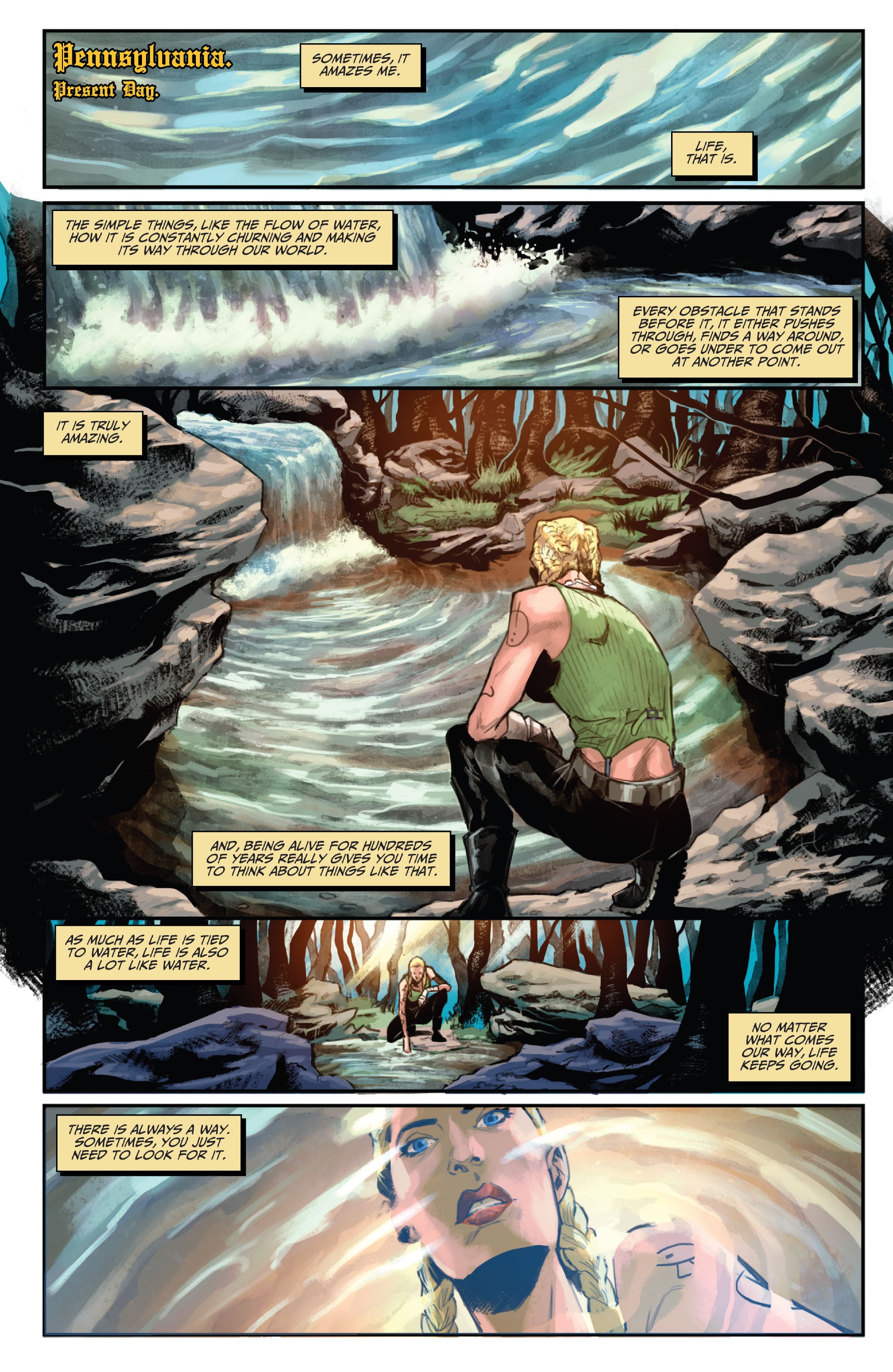 Read online Myths & Legends Quarterly: Gretel Witch Hunter comic -  Issue # TPB - 13