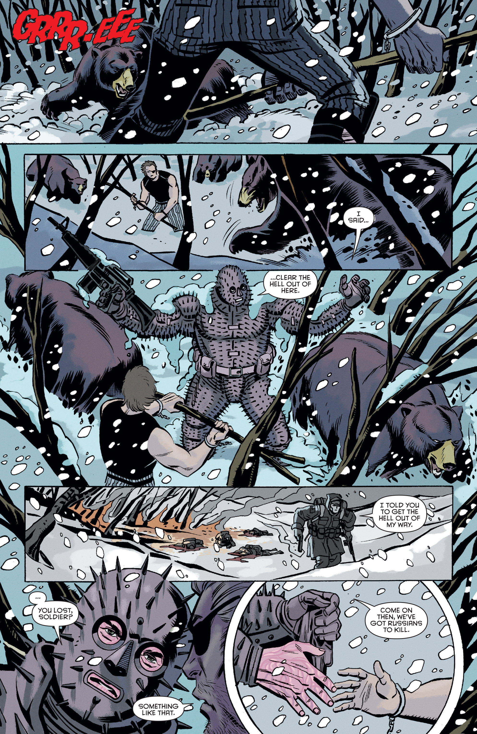 Read online Escape from New York comic -  Issue #5 - 7