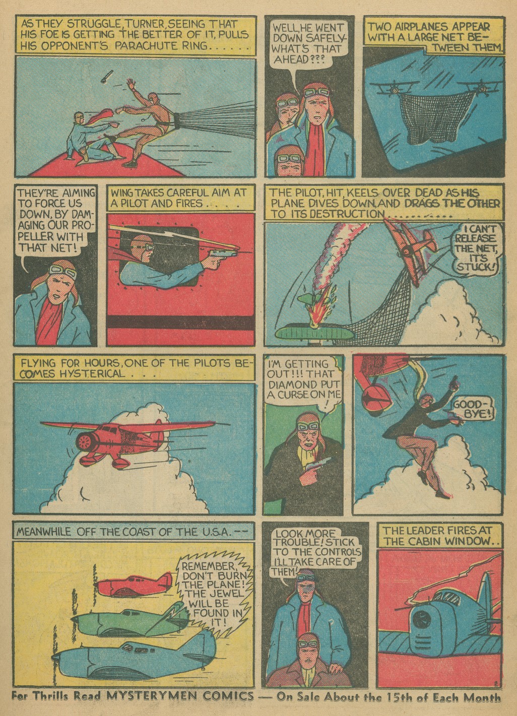Read online Mystery Men Comics comic -  Issue #3 - 27