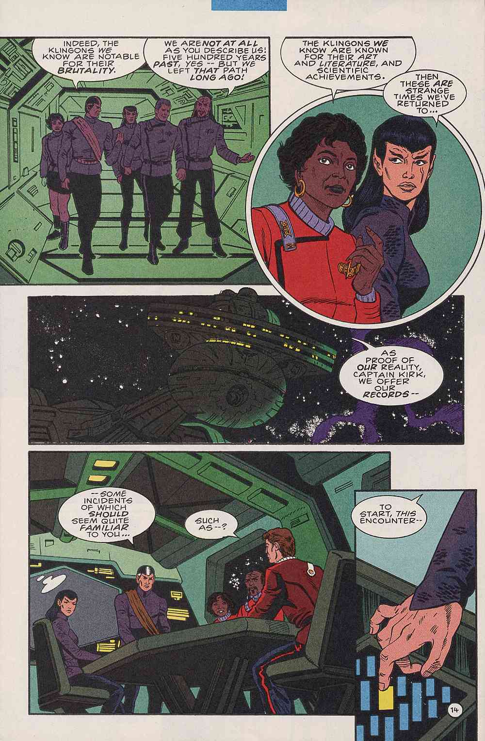 Read online Star Trek (1989) comic -  Issue #53 - 17