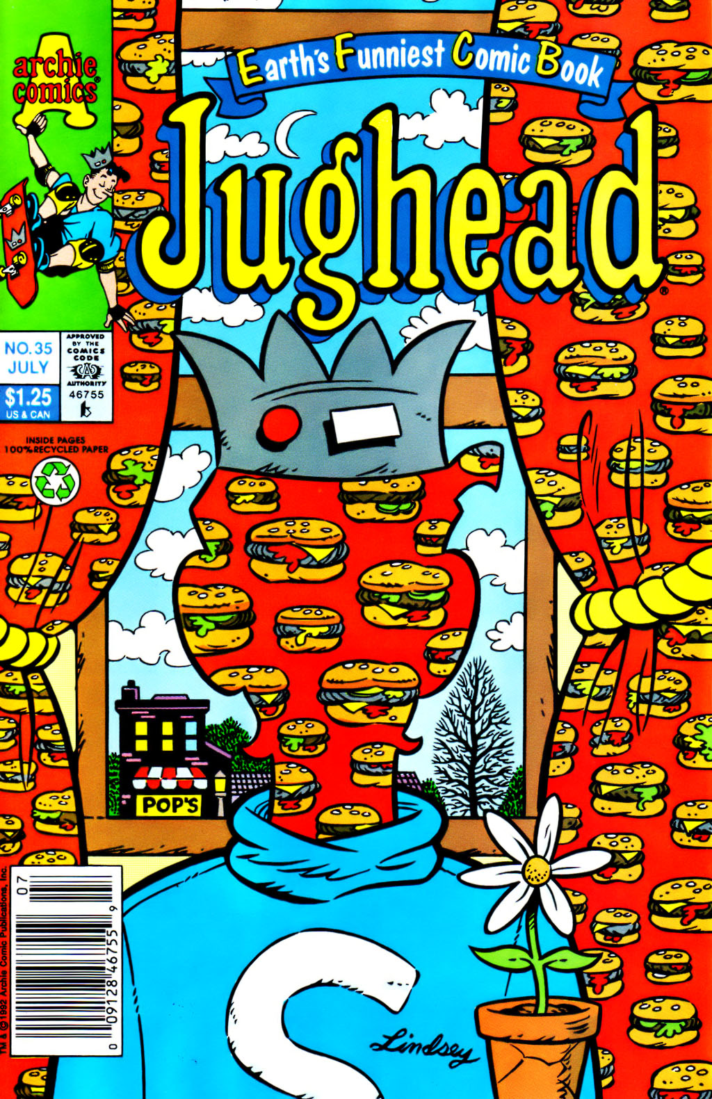 Read online Jughead (1987) comic -  Issue #35 - 1