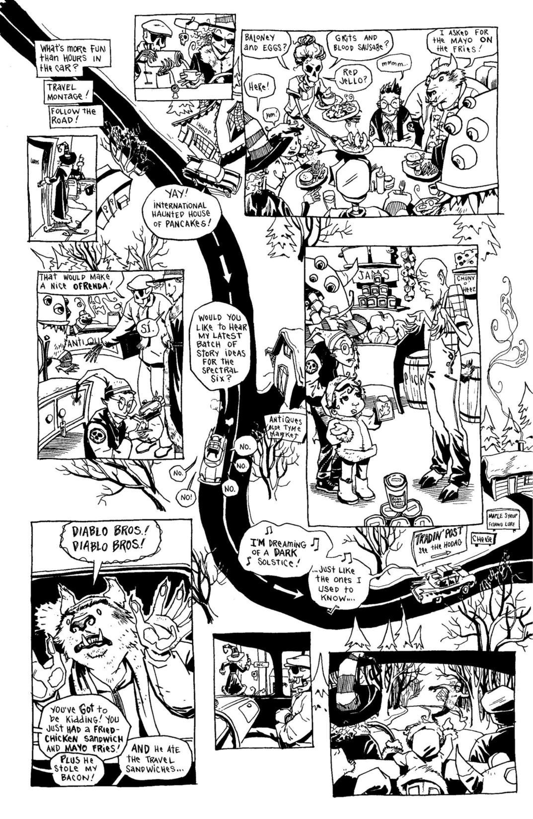 Read online Scary Godmother Comic Book Stories comic -  Issue # TPB - 63