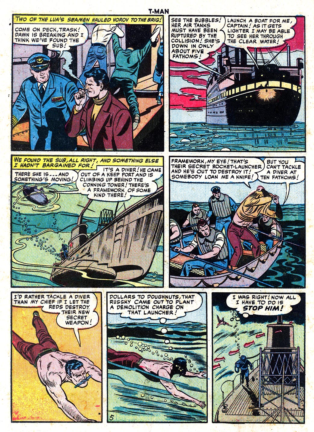 Read online T-Man: World Wide Trouble Shooter comic -  Issue #3 - 22