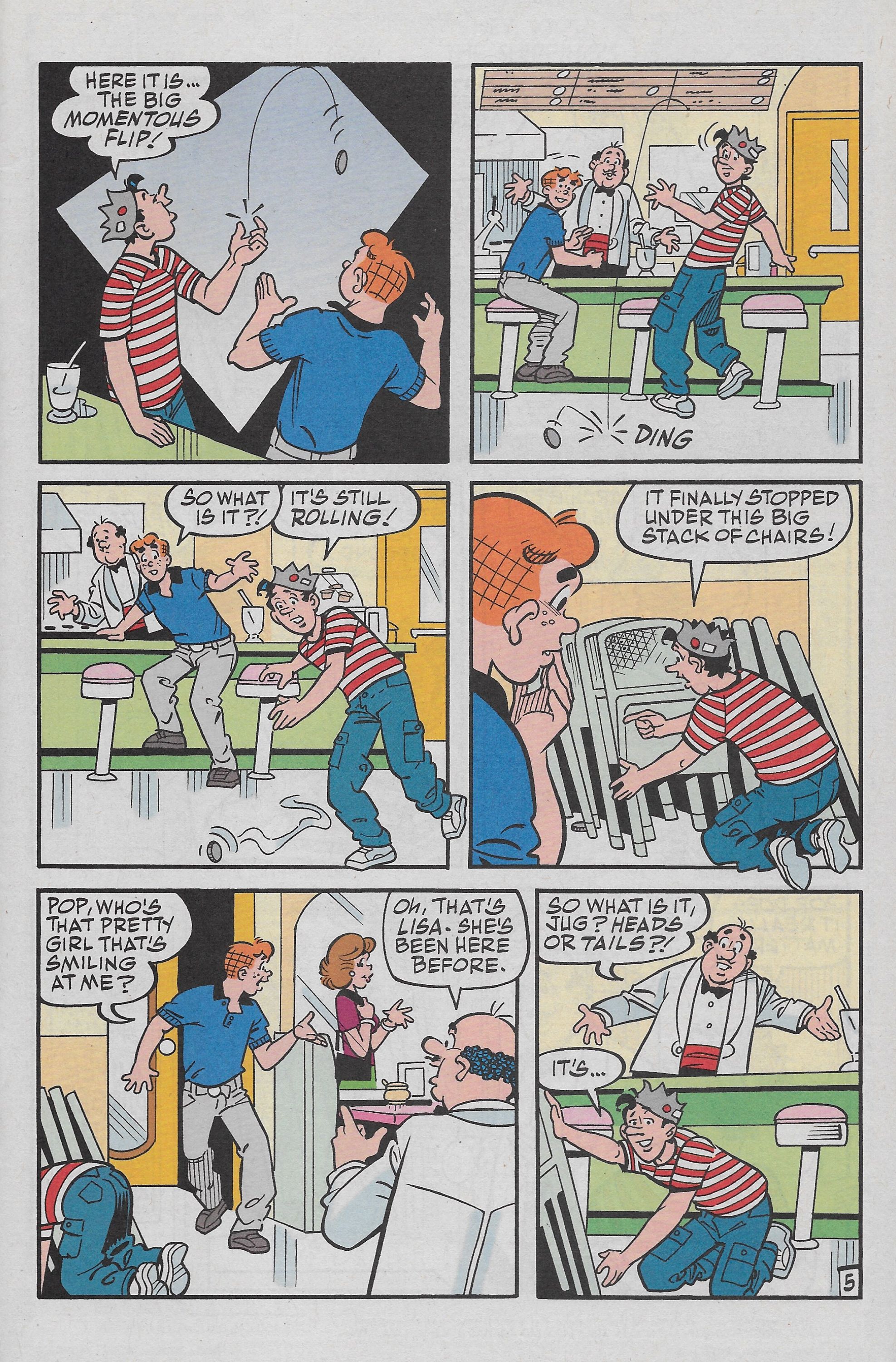 Read online Archie (1960) comic -  Issue #596 - 7