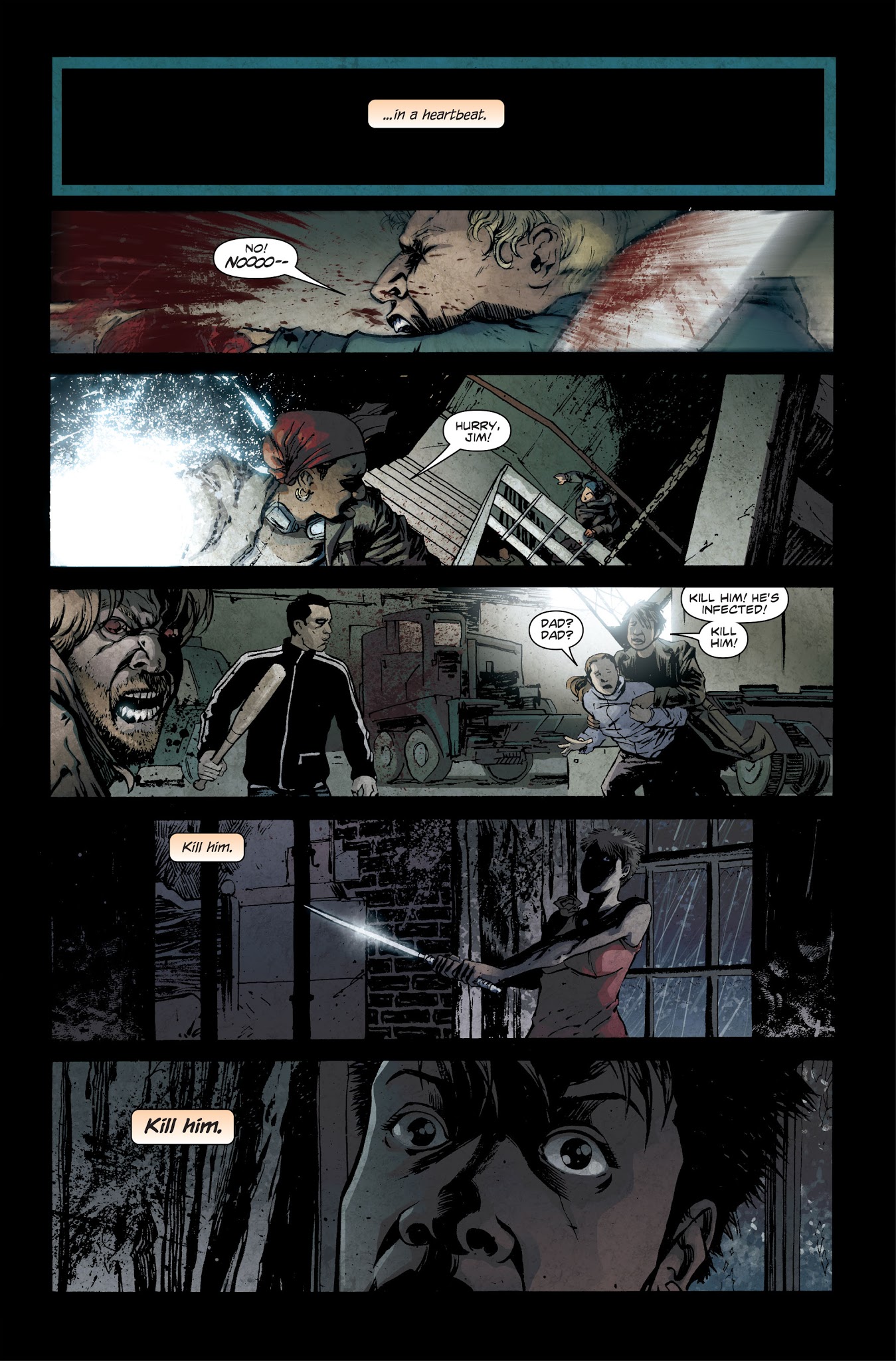 Read online 28 Days Later comic -  Issue #1 - 4