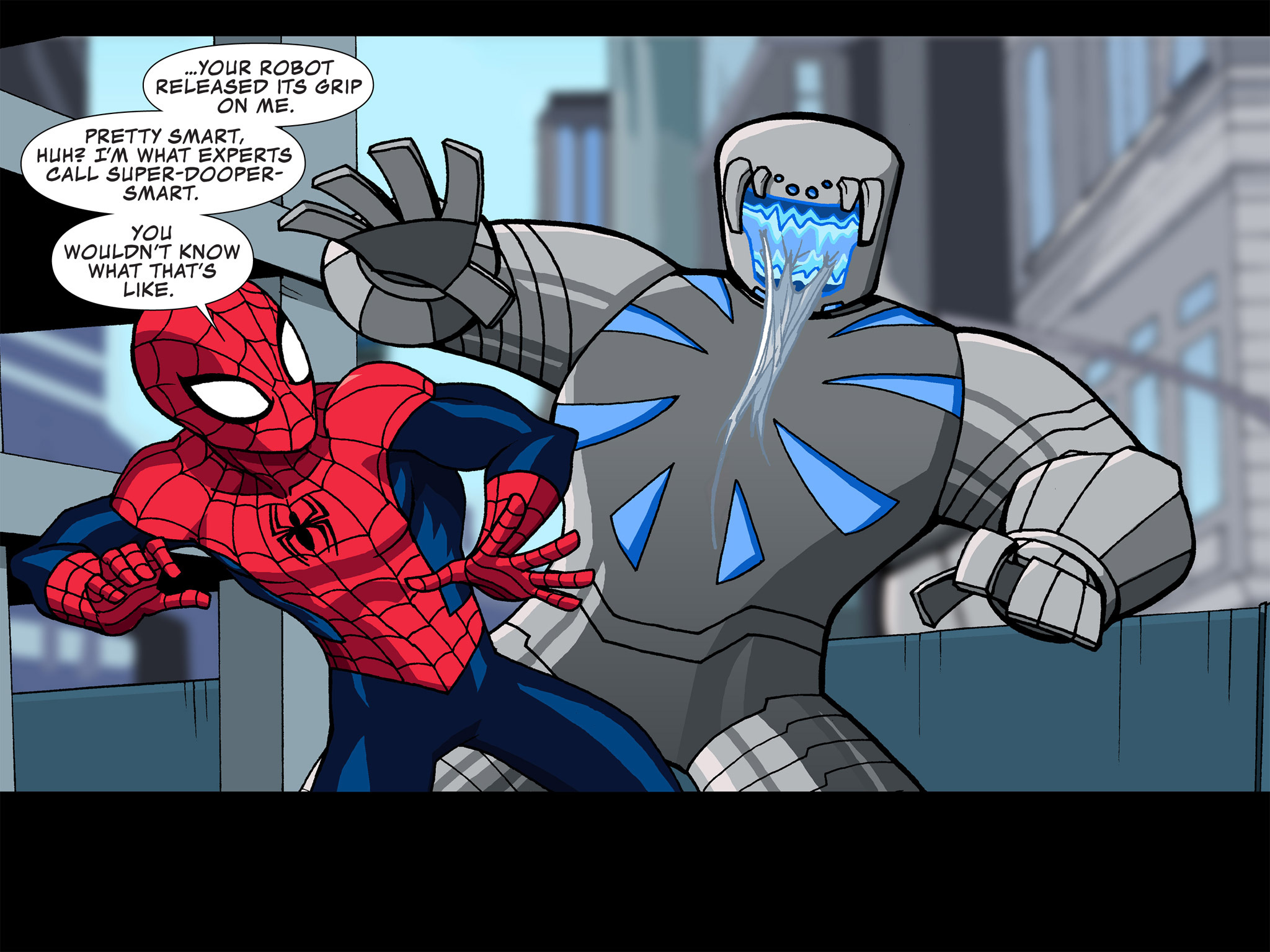 Read online Ultimate Spider-Man (Infinite Comics) (2015) comic -  Issue #4 - 12