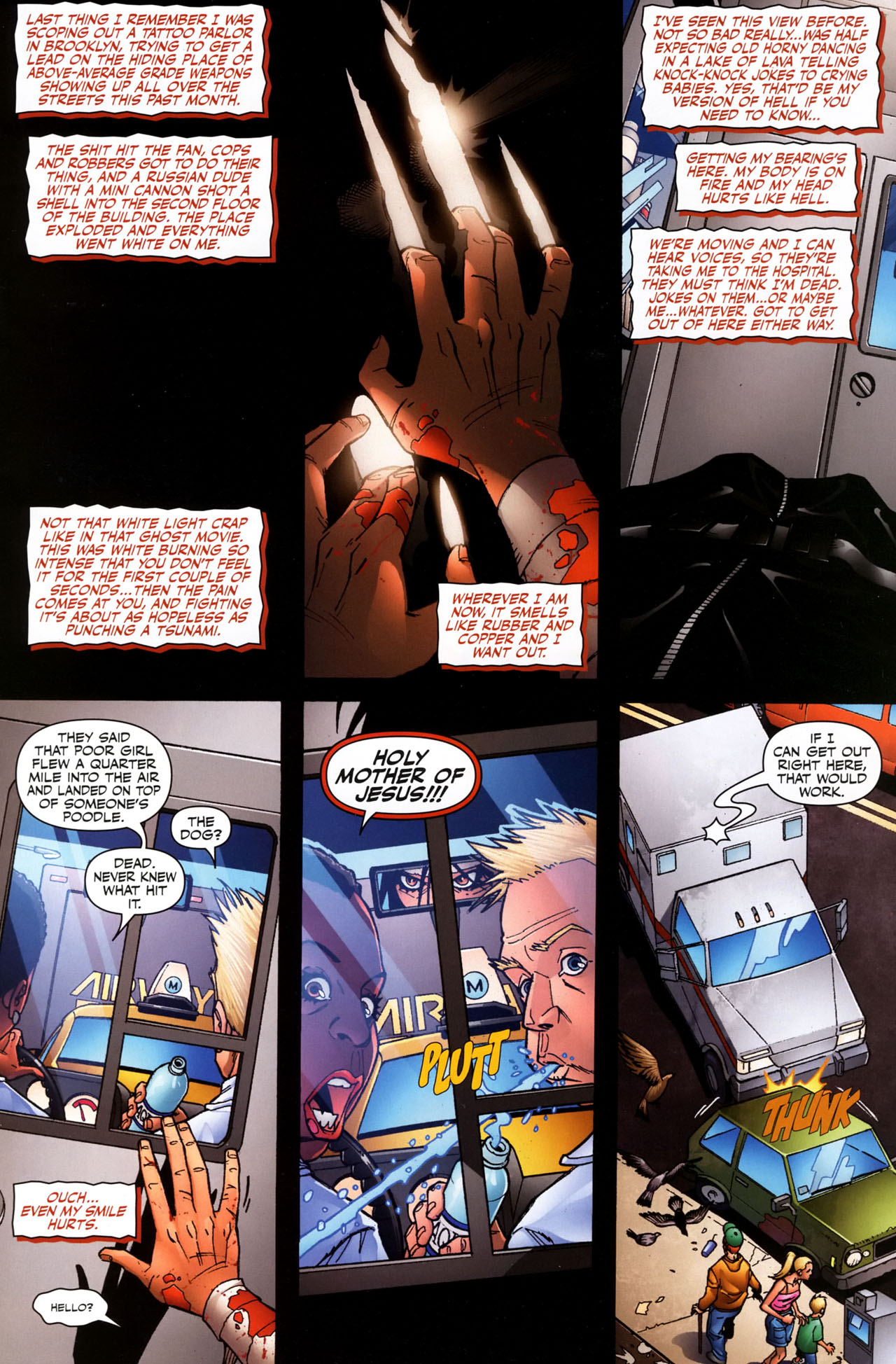 Read online Painkiller Jane (2007) comic -  Issue #1 - 3