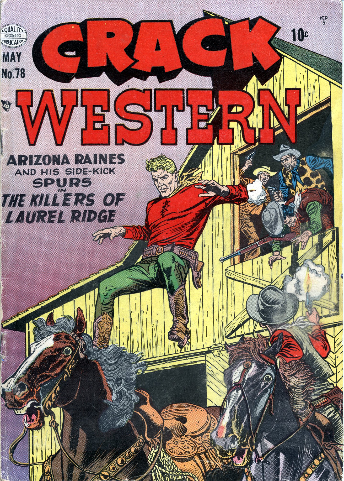 Read online Crack Western comic -  Issue #78 - 1