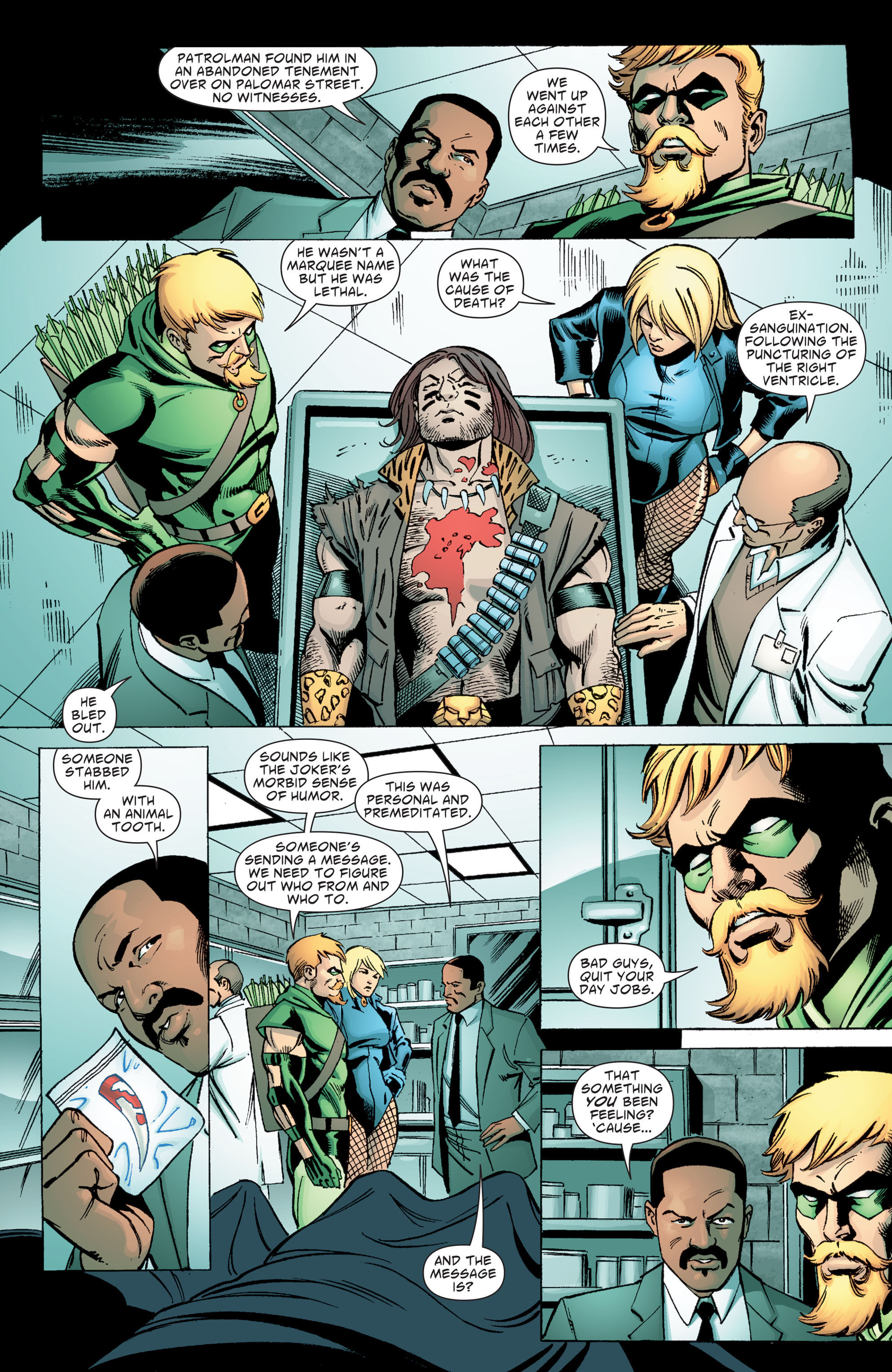 Read online Green Arrow/Black Canary comic -  Issue #18 - 8