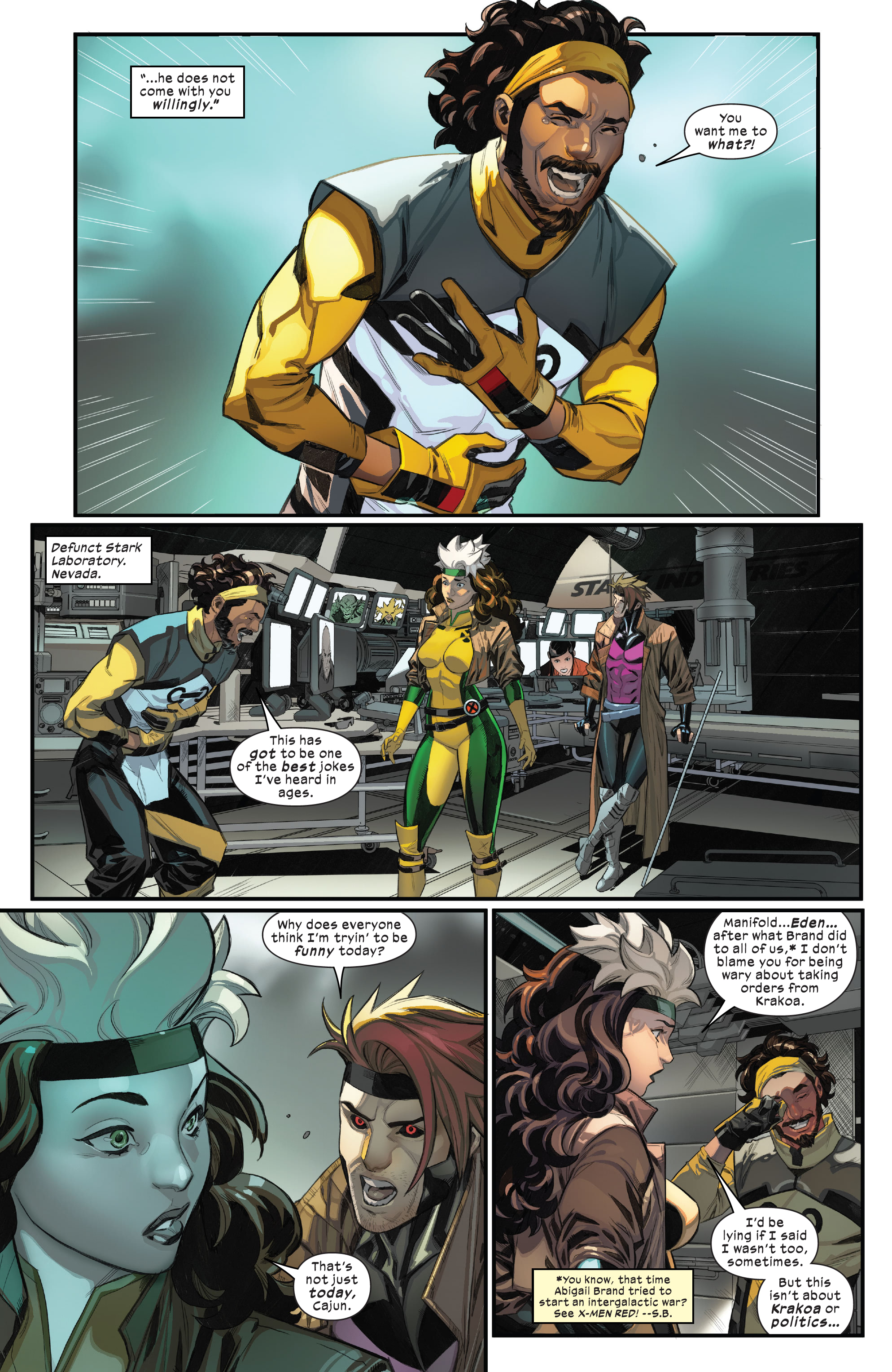 Read online Rogue & Gambit (2023) comic -  Issue #1 - 17