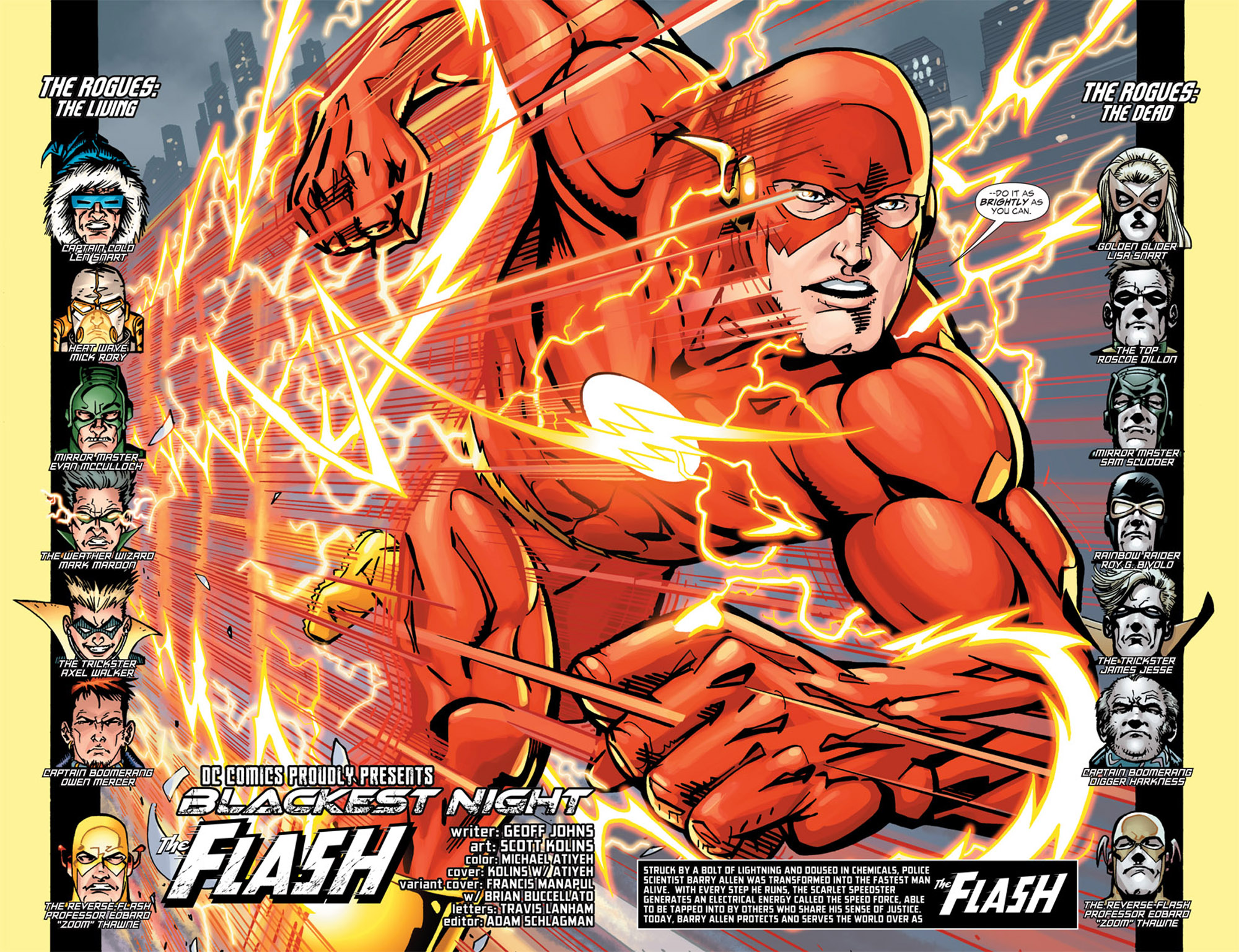 Read online Blackest Night: The Flash comic -  Issue #1 - 5