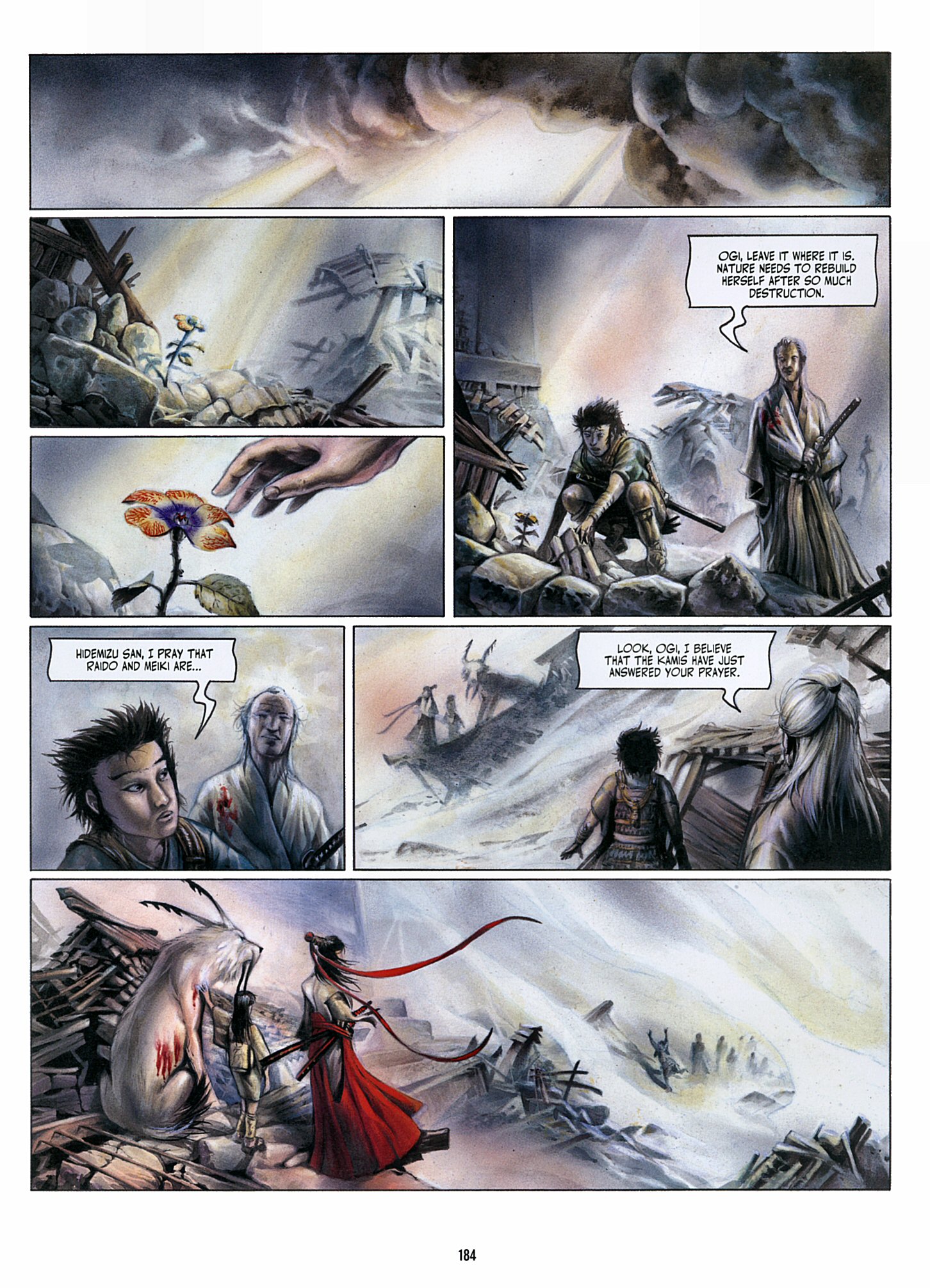 Read online Legend of the Scarlet Blades comic -  Issue # TPB - 185