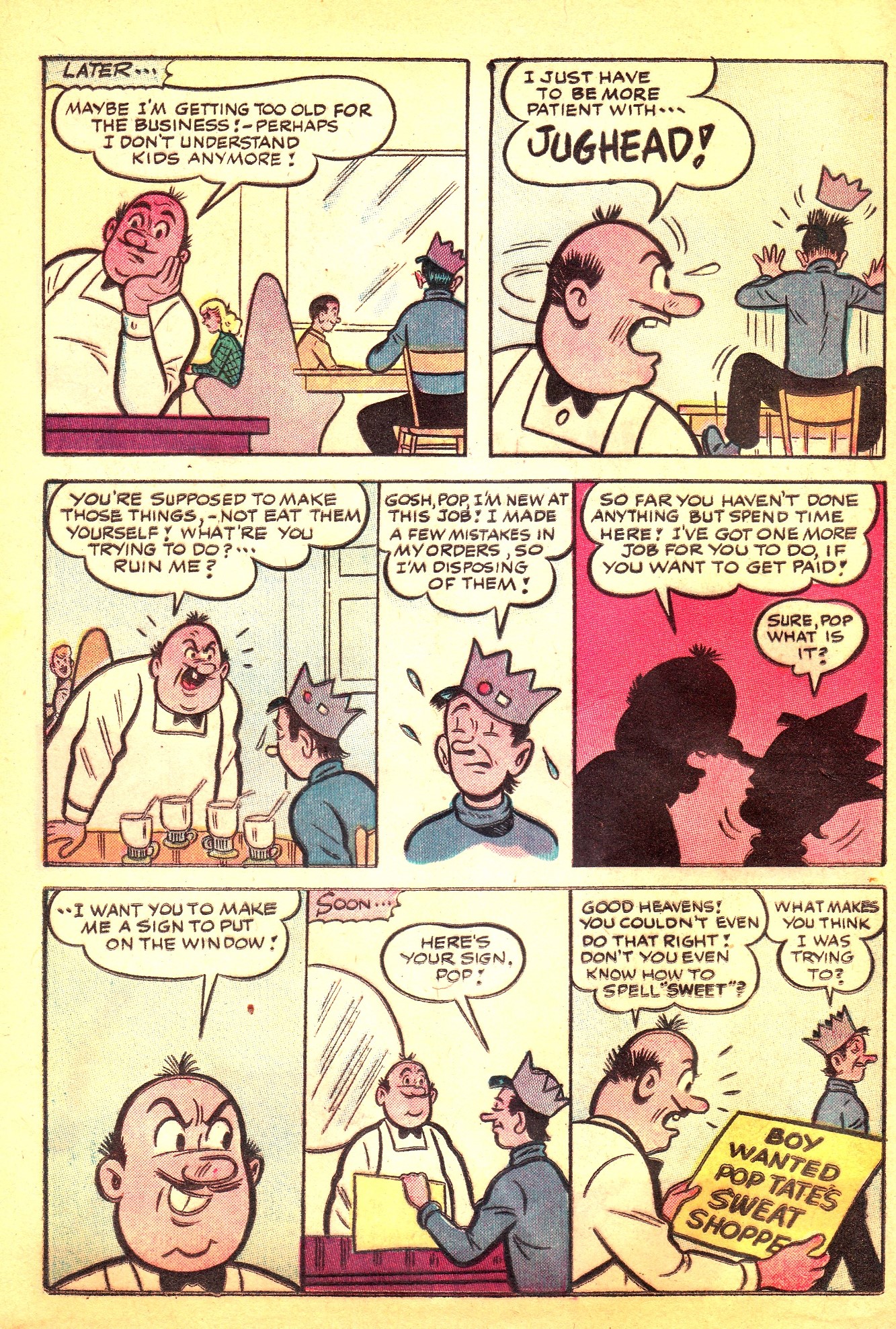 Read online Archie's Pal Jughead comic -  Issue #14 - 14