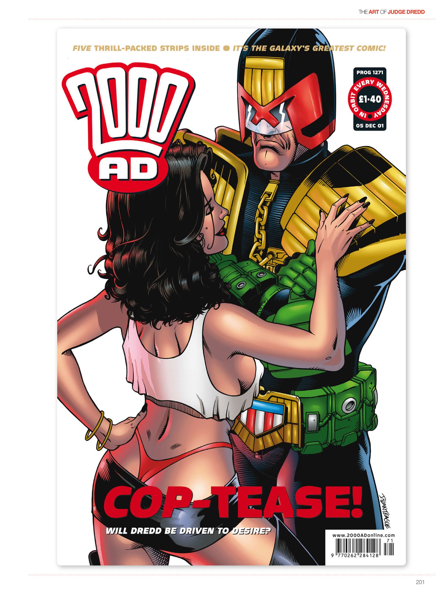 Read online The Art of Judge Dredd: Featuring 35 Years of Zarjaz Covers comic -  Issue # TPB (Part 3) - 22