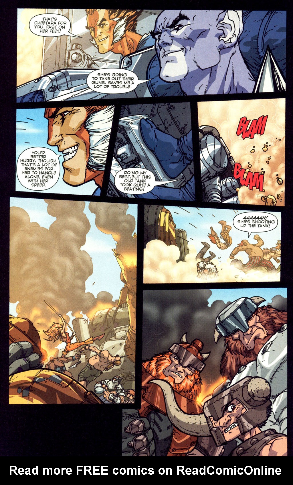 Read online ThunderCats: HammerHand's Revenge comic -  Issue #3 - 19